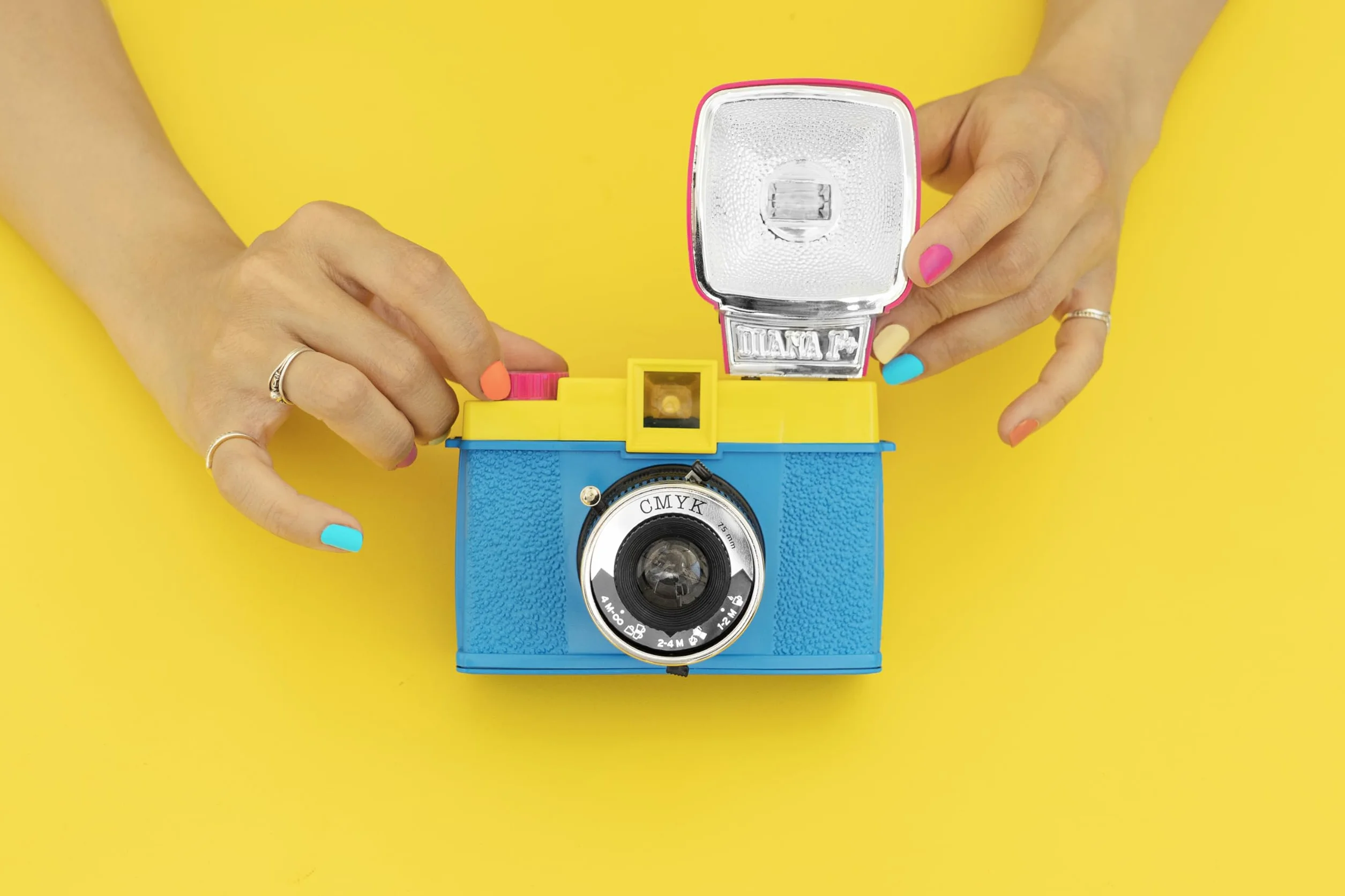 Lomography Diana F+ Camera - CMYK
