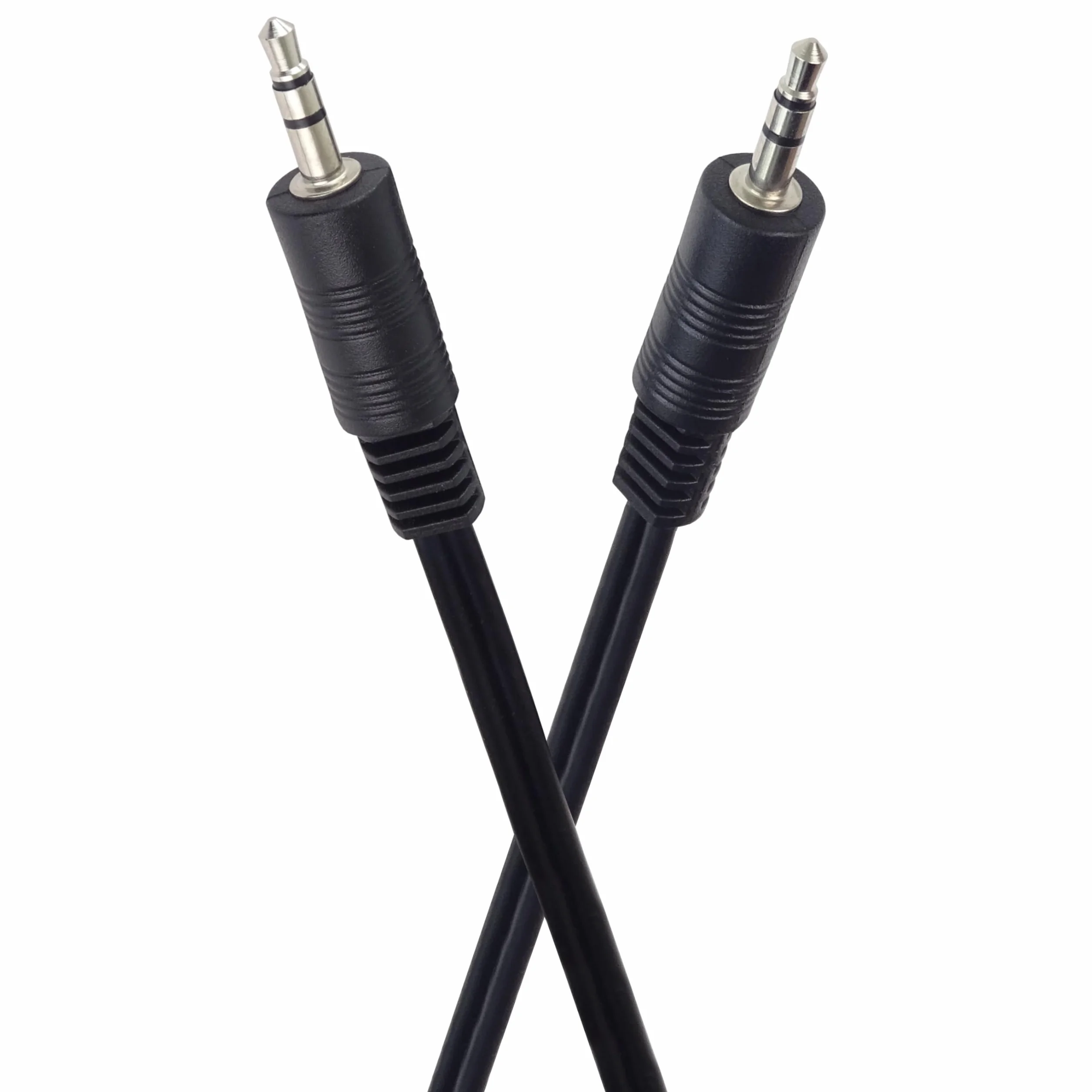 PremiumCord Câble Jack 10m, Fiche Jack 3,5mm, Mâle vers MâleCâble de Connexion Audio Casque Aux, pour TV Téléphones Portables Mp3 HiFi, Blindé, Couleur Noir