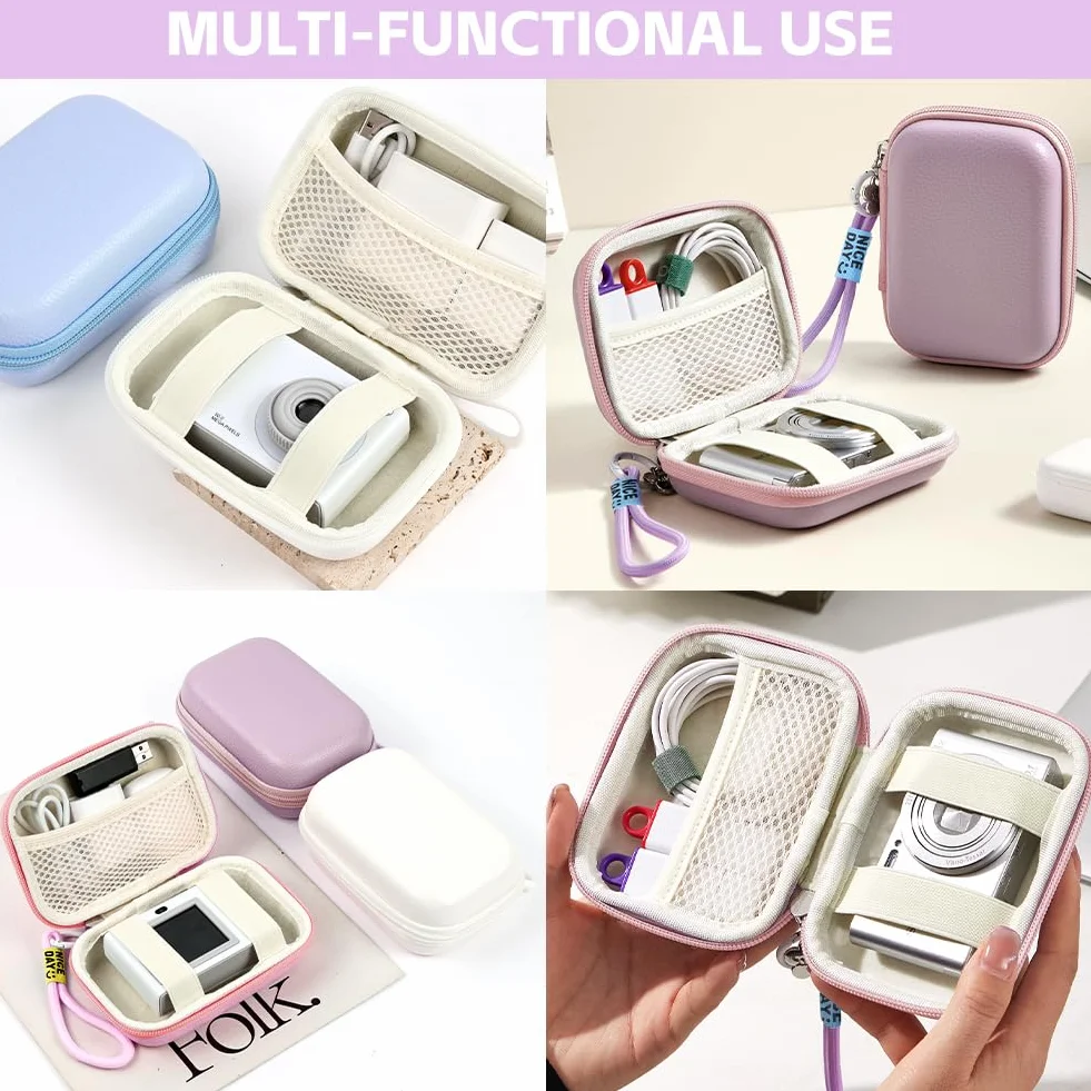 Ainiv Étui pour Appareil Photo Compact pour Appareil Photo Numérique Sony ZV-1, Ricoh GR, Casio ZR1000, Canon G7, SX720, Panasonic ZS110, et Accessoires et Carte SD