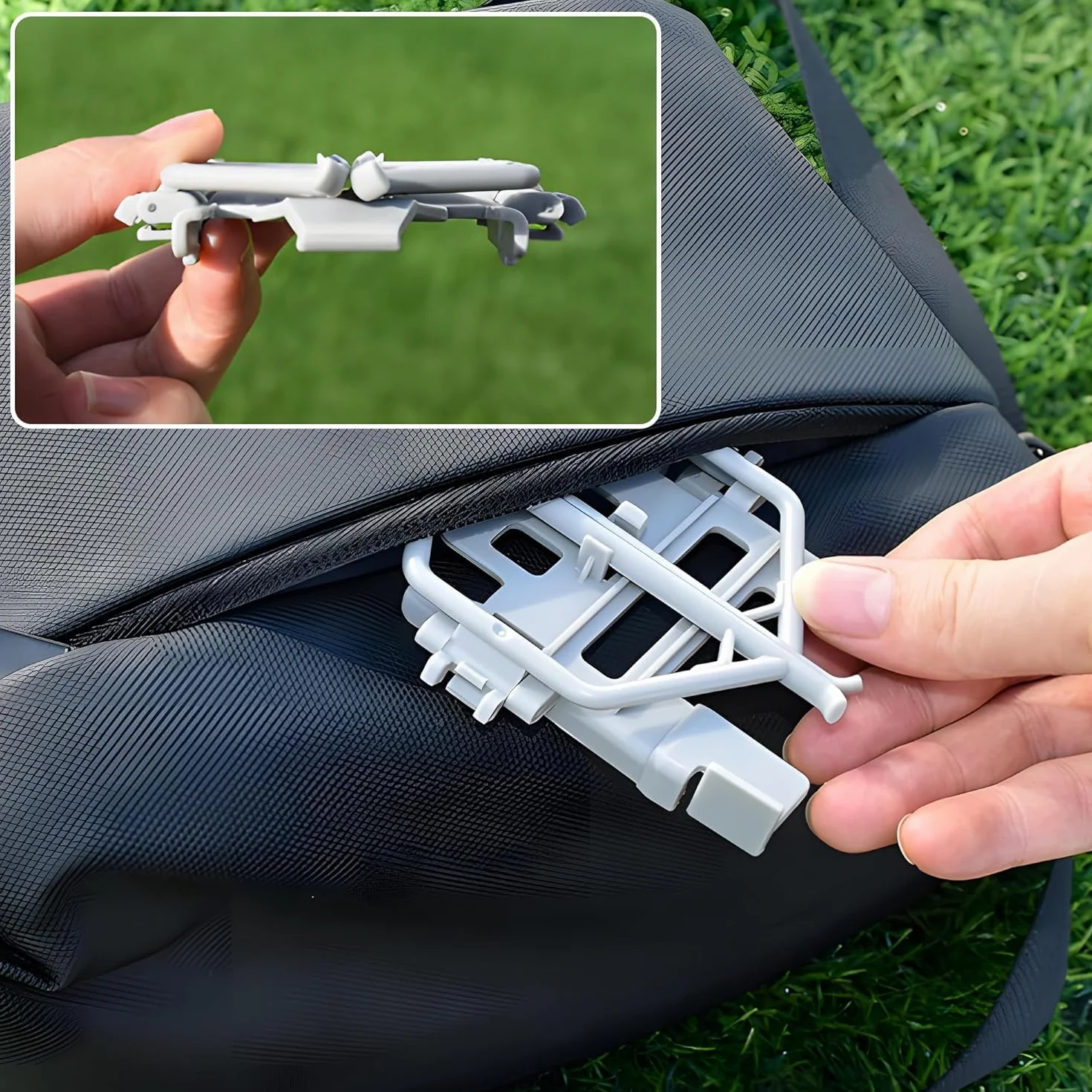 Kit de protection pliable pour drone Mini 3/3 Pro - Extension à libération rapide - Accessoires pour DJI Mini 3/3 Pro