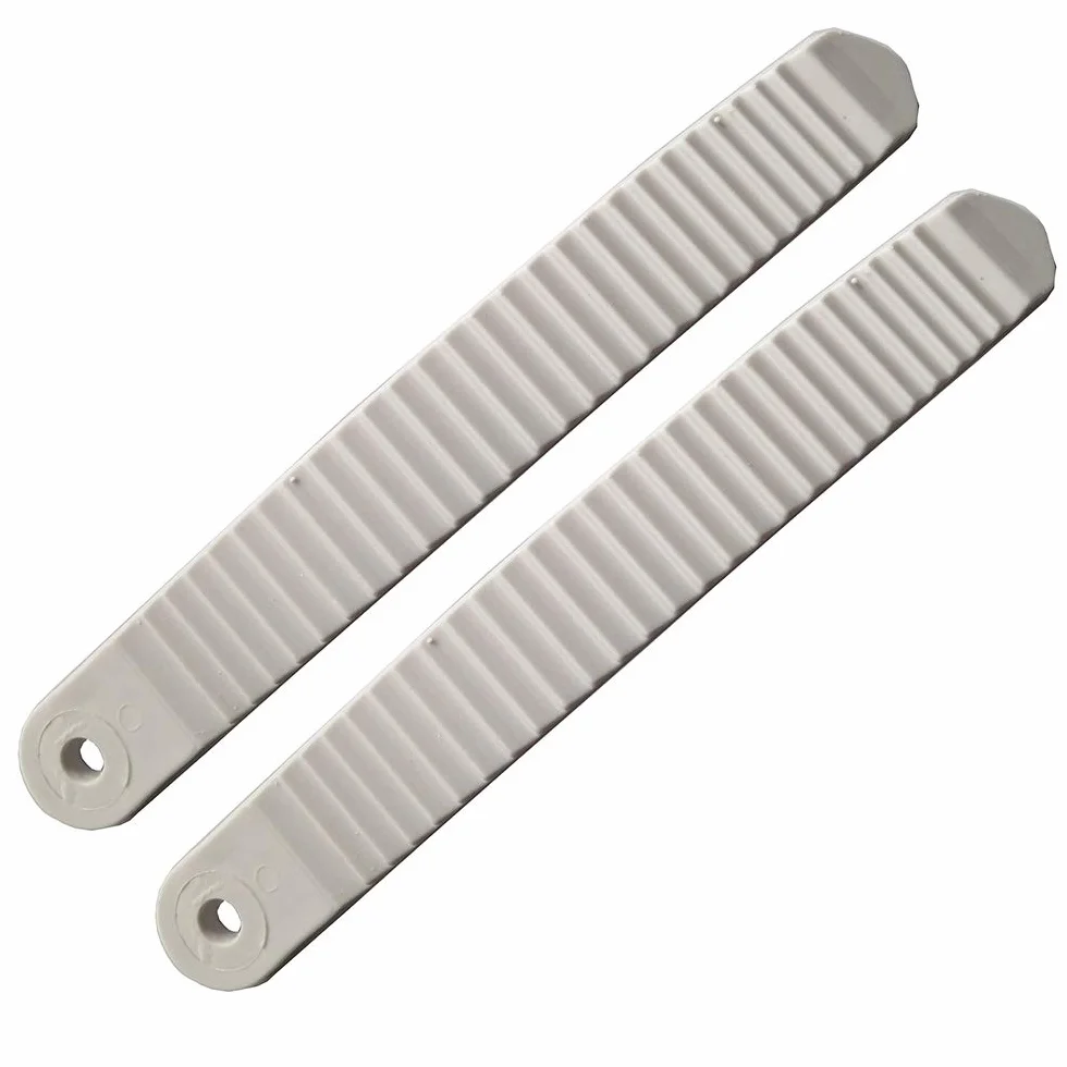 Fixations de Snowboard Ankle Toe Ladder Straps UP100 190mm Blanches