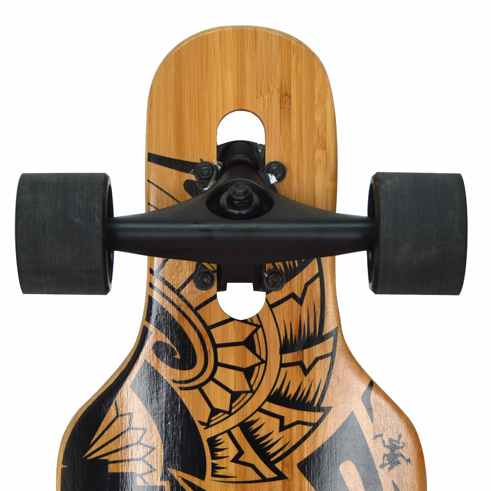 Apollo Longboard Complet Drop-Through Freeride Cruiser avec Roulements ABEC