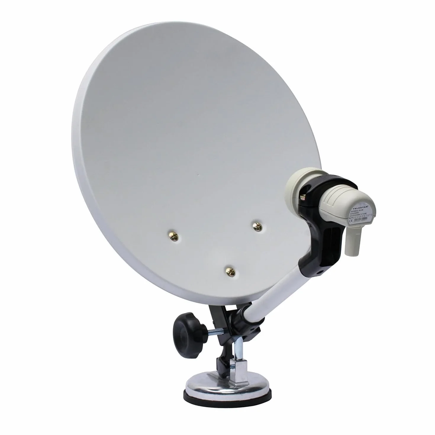 TELESTAR CampSat GO – Coffret Satellite de Camping 35 cm Parabole LNB 10 m Câble