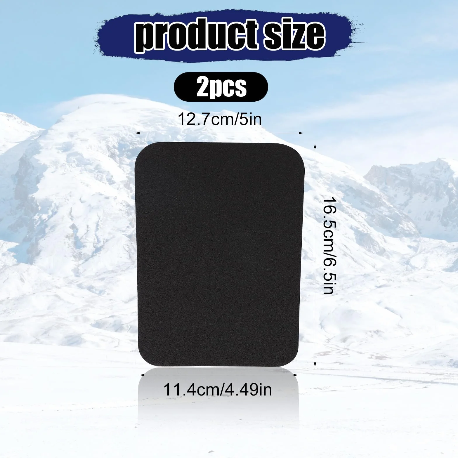 Penitue 2pcs Protège Tibias de Ski, Protège-Tibias de Snowboard en Mousse Épaisse pour Chaussures Protection Anti-Chocs