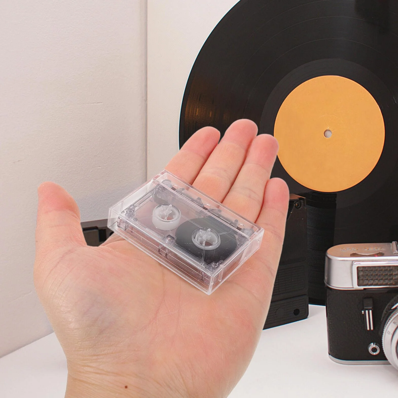 Blanche Cassettes Audio Vierge 60 Minutes Plastique DIY