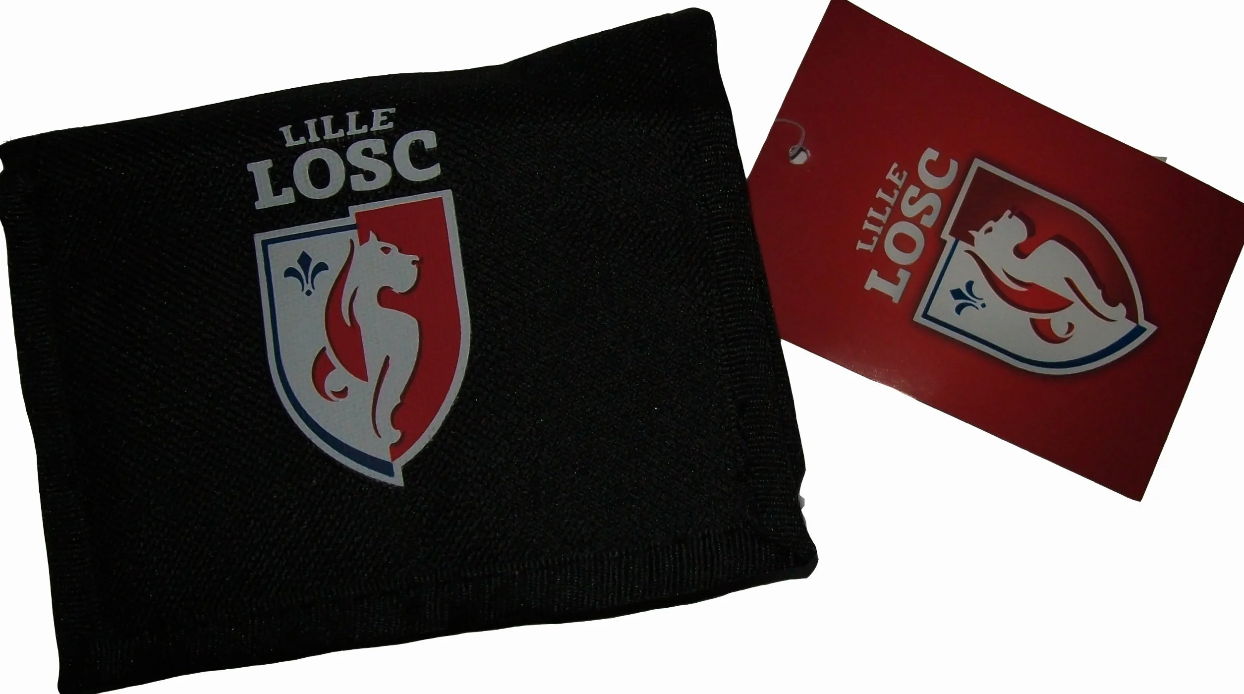 Portefeuille Officiel LOSC Lille Olympique Metropole 12,5 x 12,5 cm
