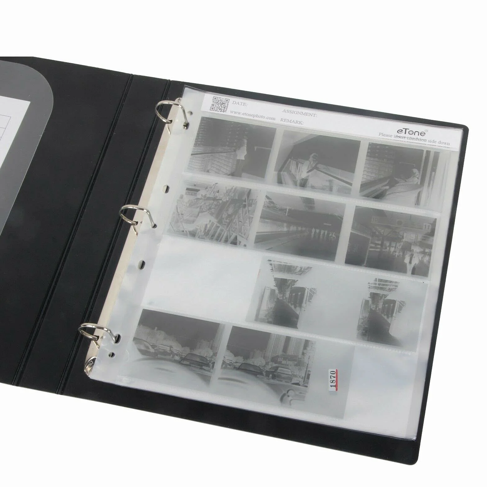 Kit de développement Photo argentique pour Chambre Noire Traitement de Film négatifs 135, 120 127 126, étuis à négatifs 4 Bandes de 3 négatifs 6x6cm Compact cuve de développement.