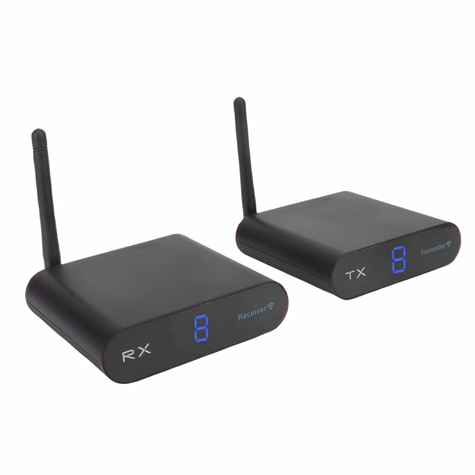 Annadue Émetteur AV sans Fil HDMI Longue Portée 200 M 2,4 GHz 8 Canaux