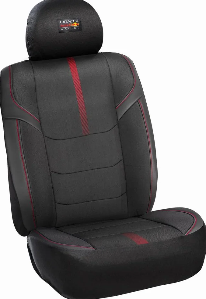 RED BULL Racing Powerbar II Lot De 3 Housses De Siège Auto Noir/Rouge
