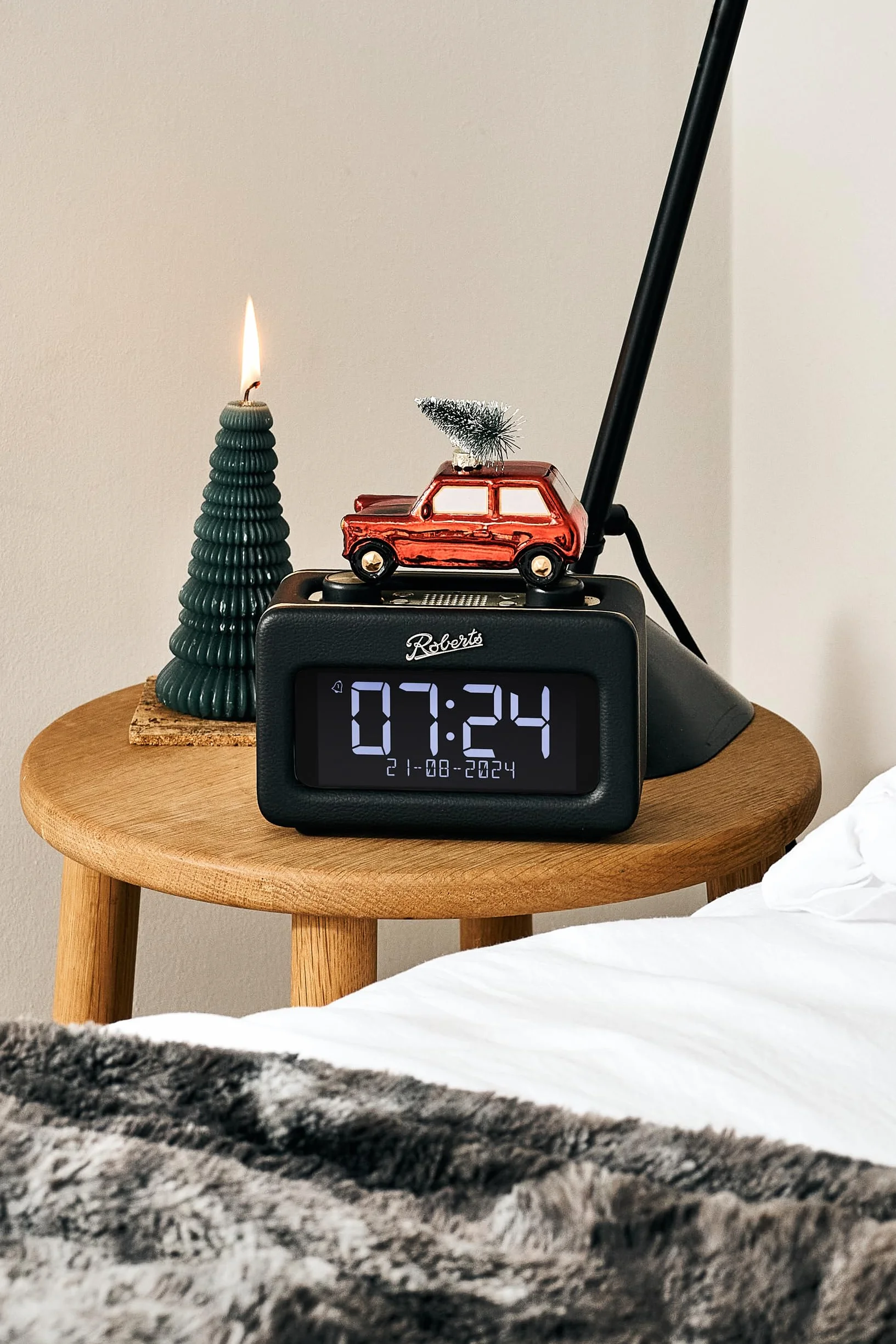 Radio-réveil rétro Revival Rest Dab+/FM/Bluetooth Noir