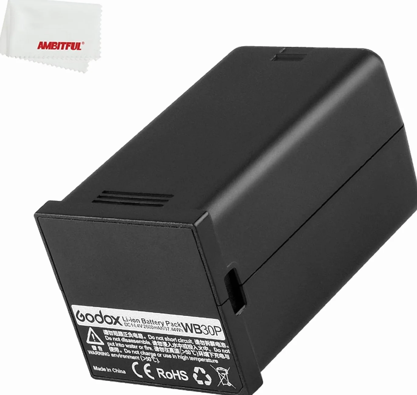 Godox AD300PRO AD300PROII WB300P Li-ION Accu 14.4V/2600mAh pour Godox AD300PRO AD300PROII AD300 Pro II Blitz