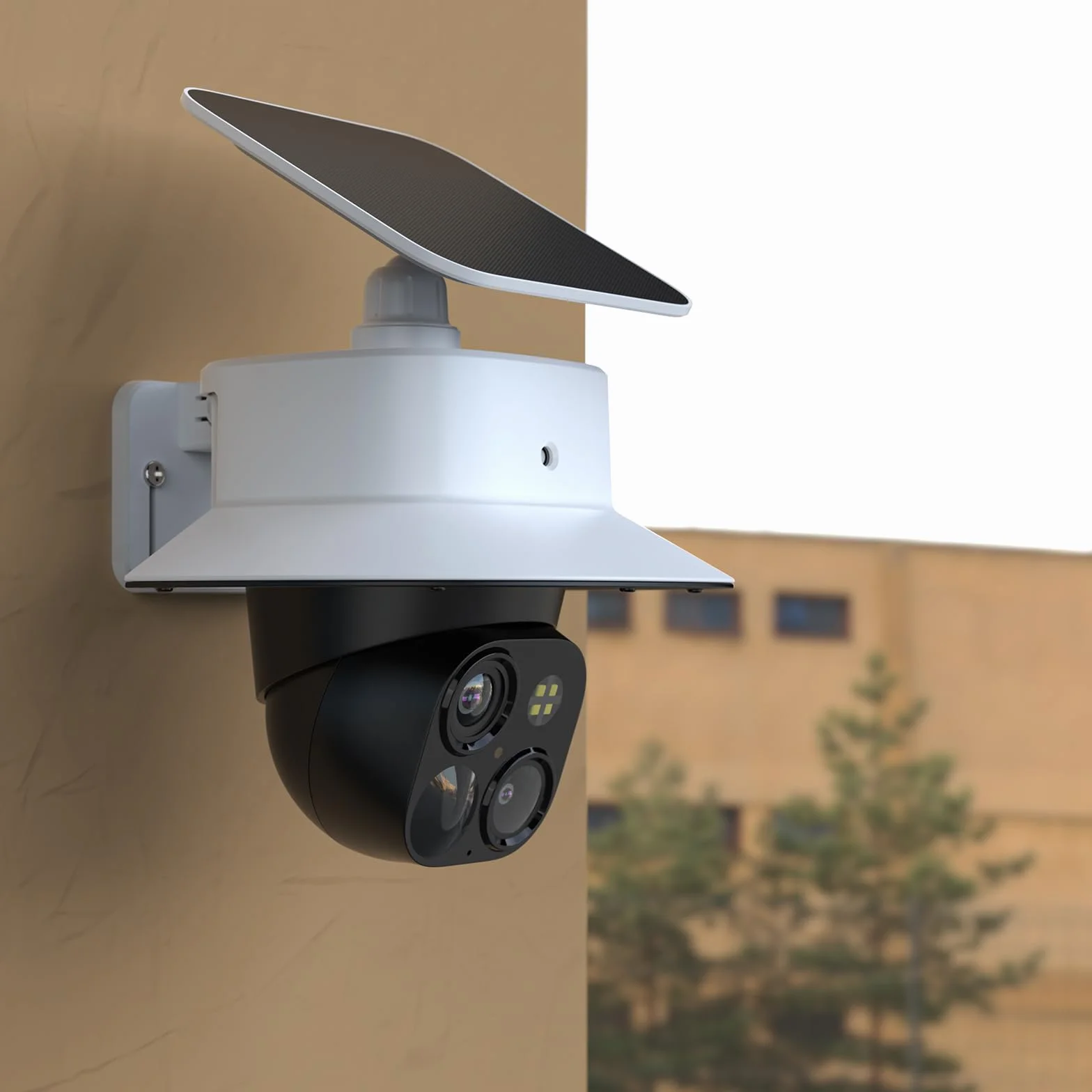 Support de caméra eufy Security SoloCam S340 - Caméra de sécurité étui - Résistant aux intempéries - Pour installation en extérieur - Compatible avec eufy Security SoloCam S340