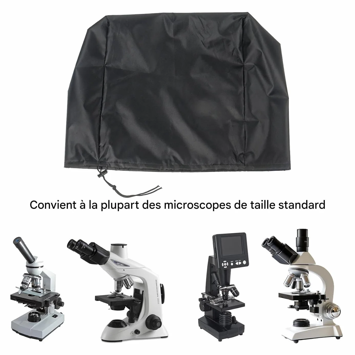 Housse de Protection pour Microscope Imperméable Pliable Anti-Poussière Renforcée