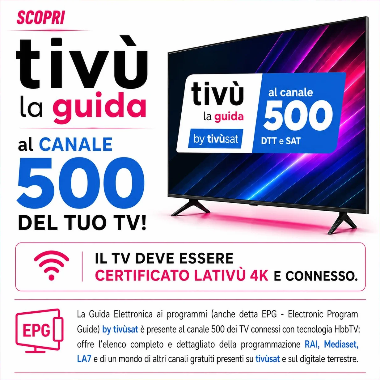 Digiquest CAM Tivùsat 4K Ultra HD - Carte TV Satellite
