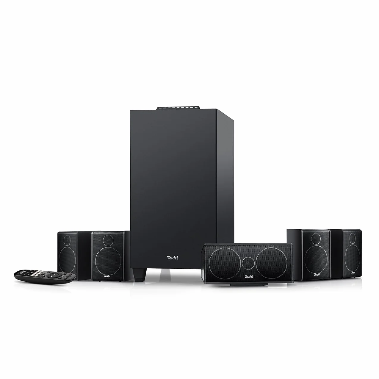 Teufel CONSONO 25 Système Home Cinéma Surround 5.1 avec Bluetooth, Dolby Audio, HDMI ARC CEC