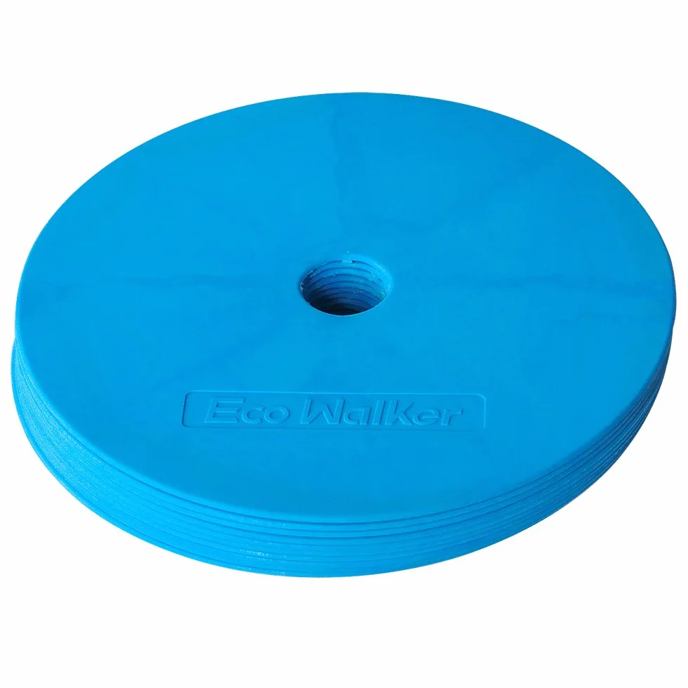 Lot de 10 Marqueurs Plats pour Football, Basket-Ball, Sports de Vitesse