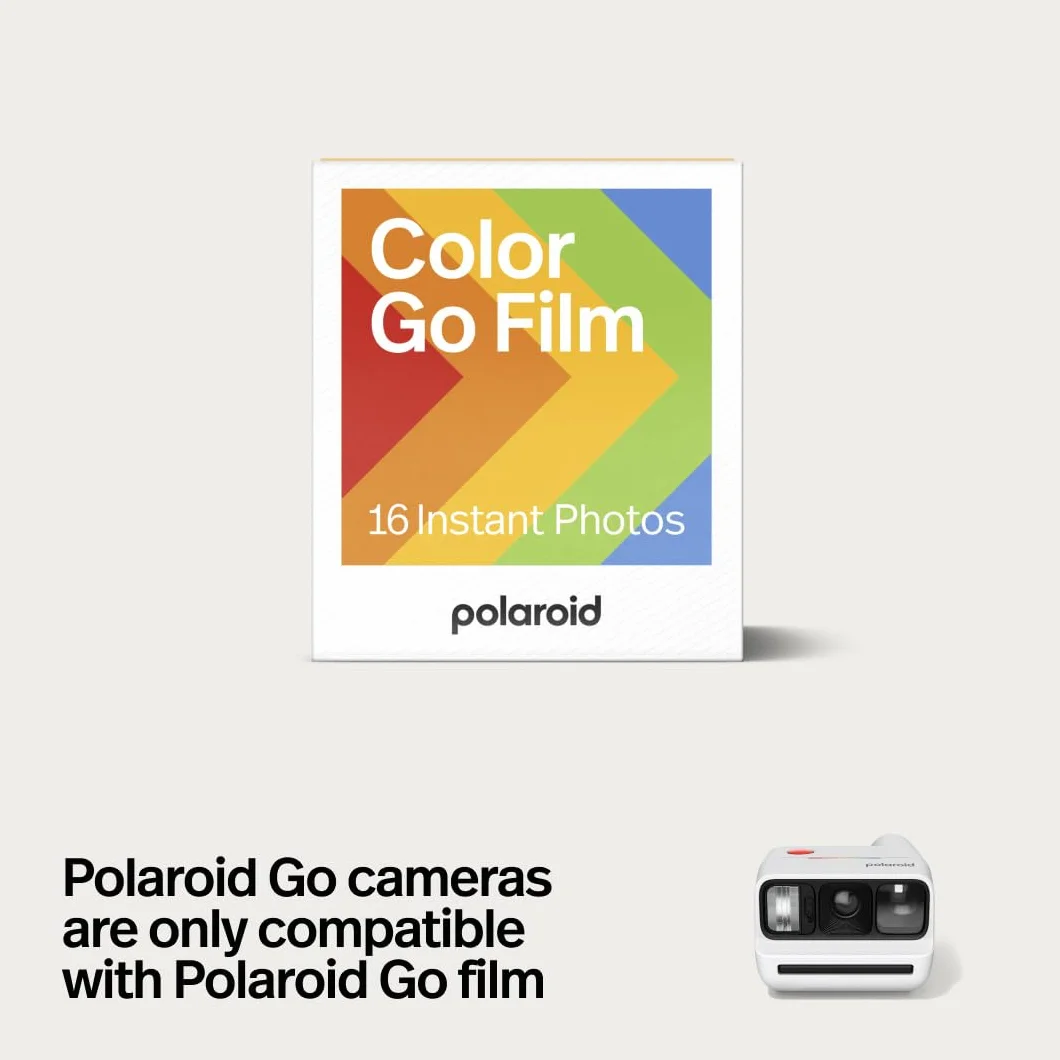 Polaroid - Pack Appareil Photo instantané Go Gen 3 Bleu Clair + Film Couleur Go (16 Photos)