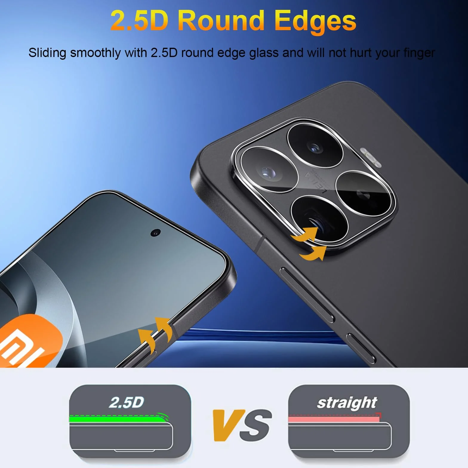 Verre Trempé Xiaomi 17T Pro 5G 3 Pièces Protection écran Film 2.5D HD Dureté 9H