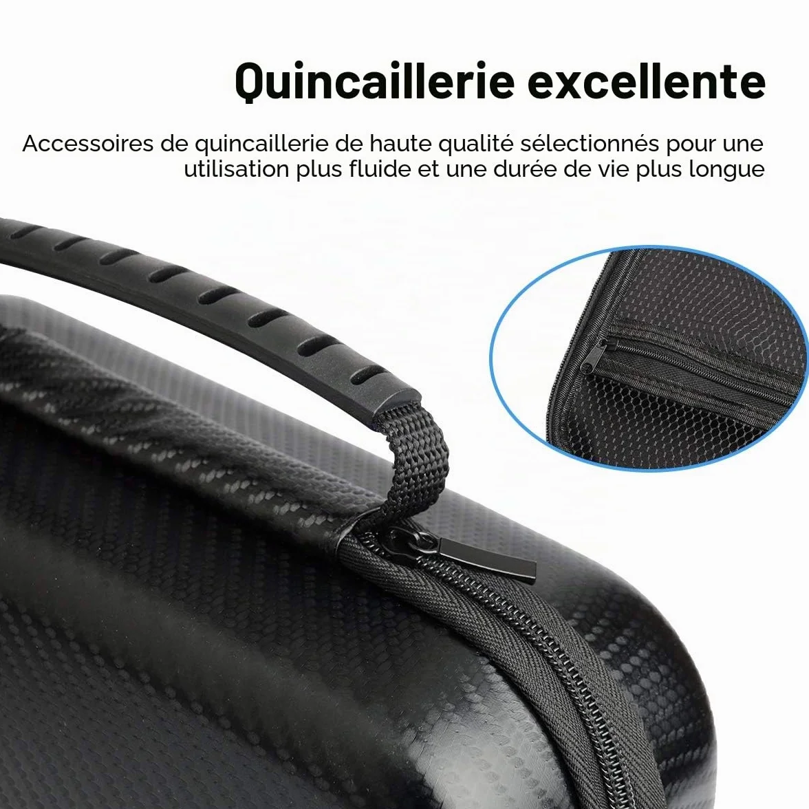 Originale Boîte de Transport pour Microscope Numérique LCD, Ultra Grande Taille Sac de Rangement pour USB/Wifi/Écran Ordinateur Portable Microscope Caméra Endoscope Loupe Microscope de poche