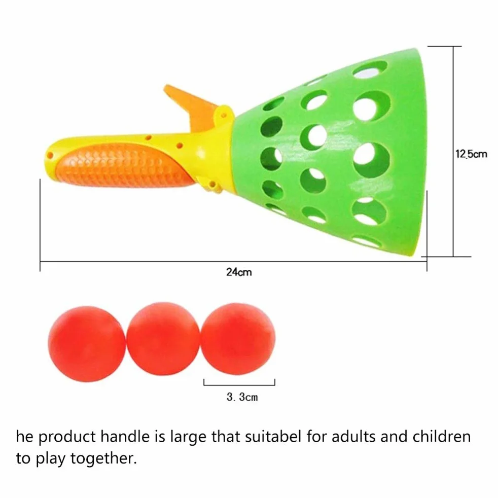 Ensemble de jeu de balle attrapante extérieur lancement scoop