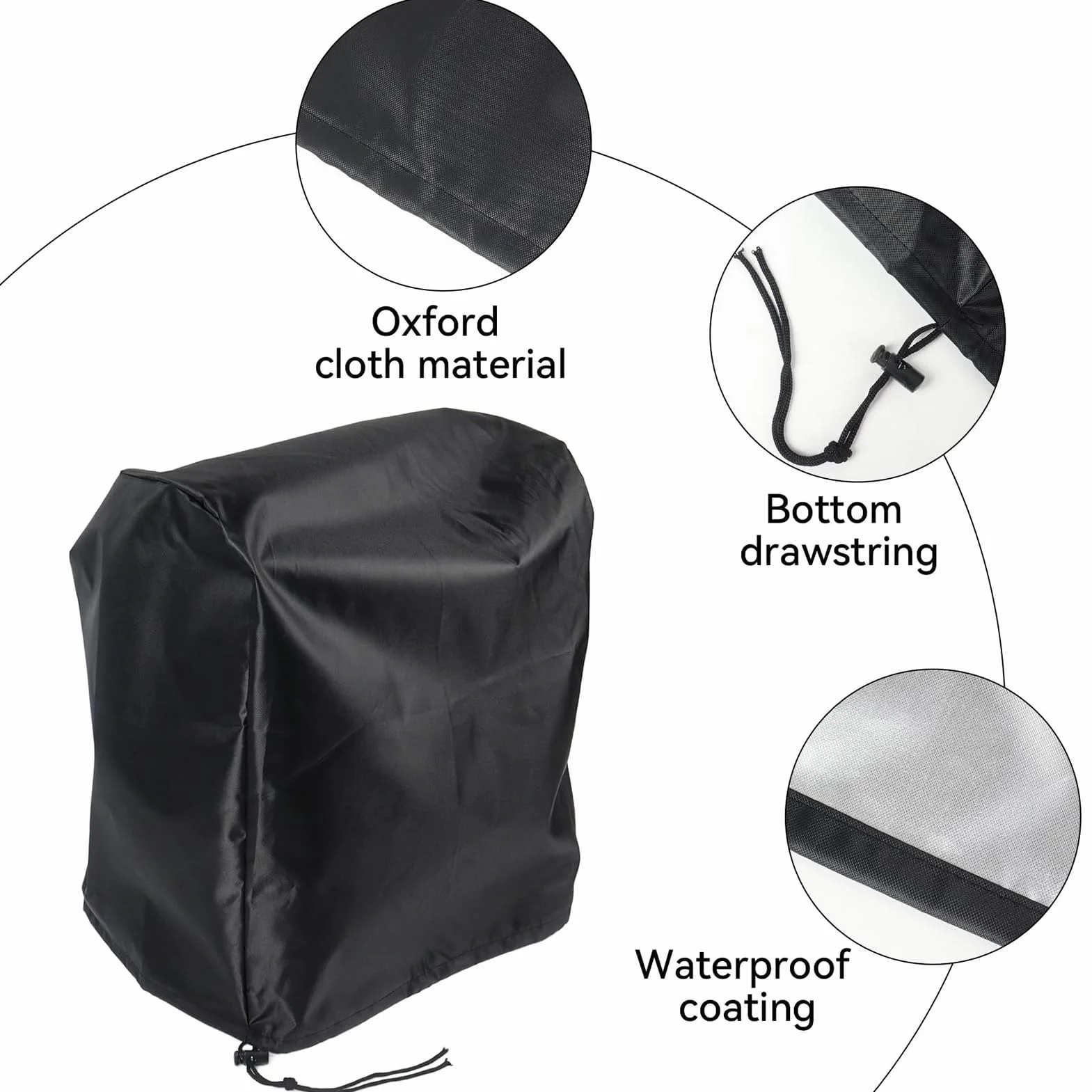 Étui De Protection Pour Microscope Tissu Oxford Anti-poussière Résistant À L'eau Protection UV