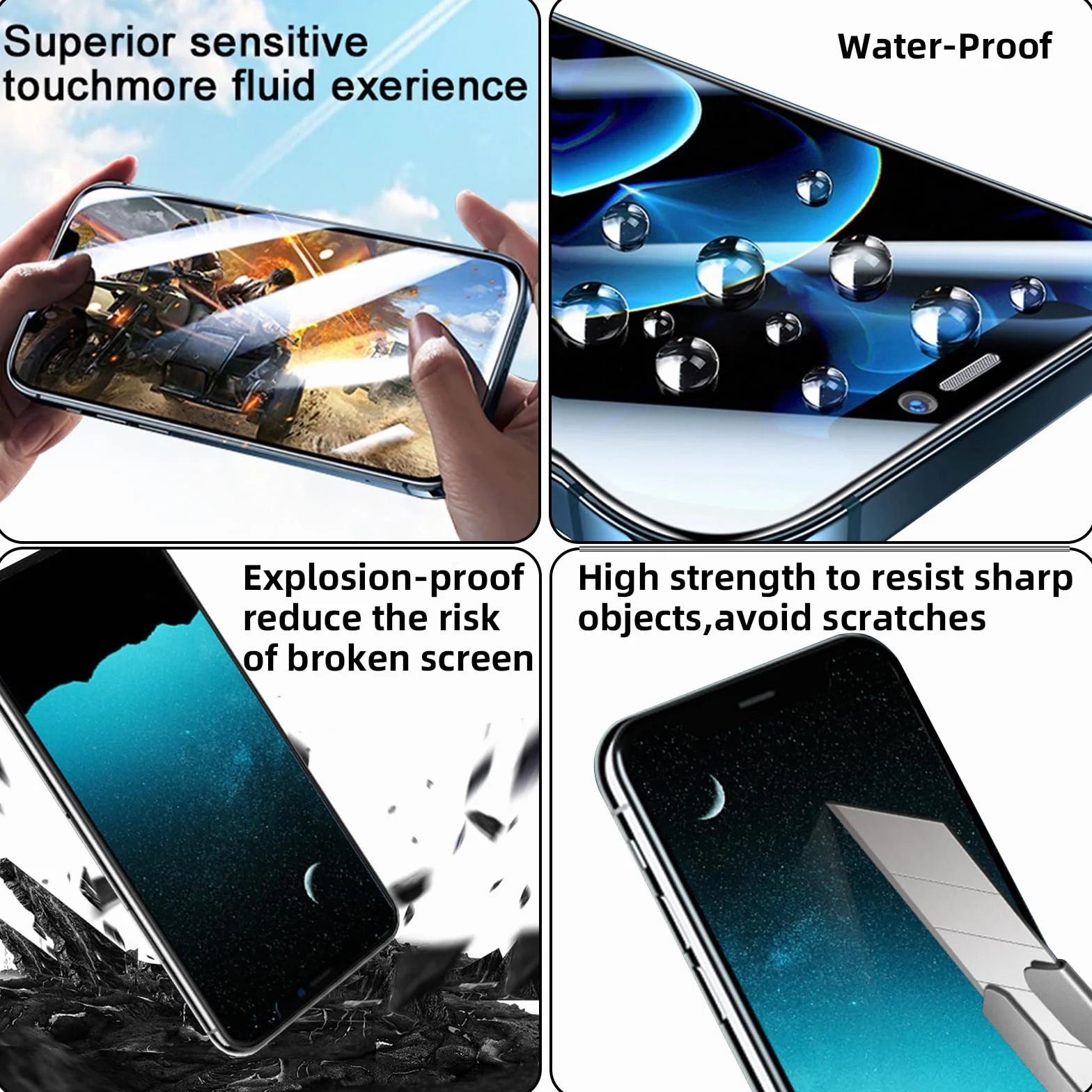 DTD Écran LCD pour iPhone 11, 3D Touch Remplacement Verre Digitizer Pièces 6,1 Pouces de Rechange, Compatible avec modèle A2111, A2221, A2223 (Remarque : écran LCD Uniquement)