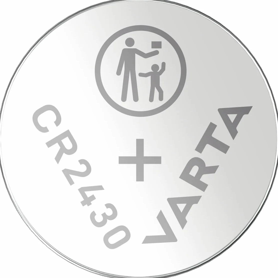 VARTA Piles Bouton CR2430, lot de 2, Lithium Coin, 3V, emballage sécurisé pour les enfants, pour petits appareils électroniques - clés de voiture, télécommandes, balances