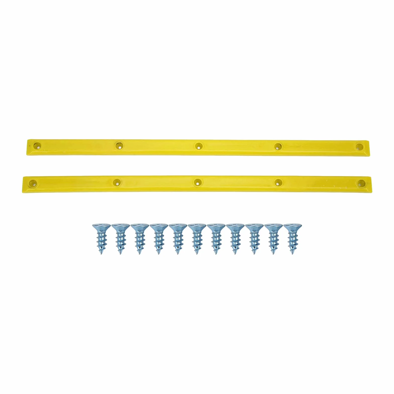 Shanrya Rails pour nervures flexibles stables Longboard Per(jaune)