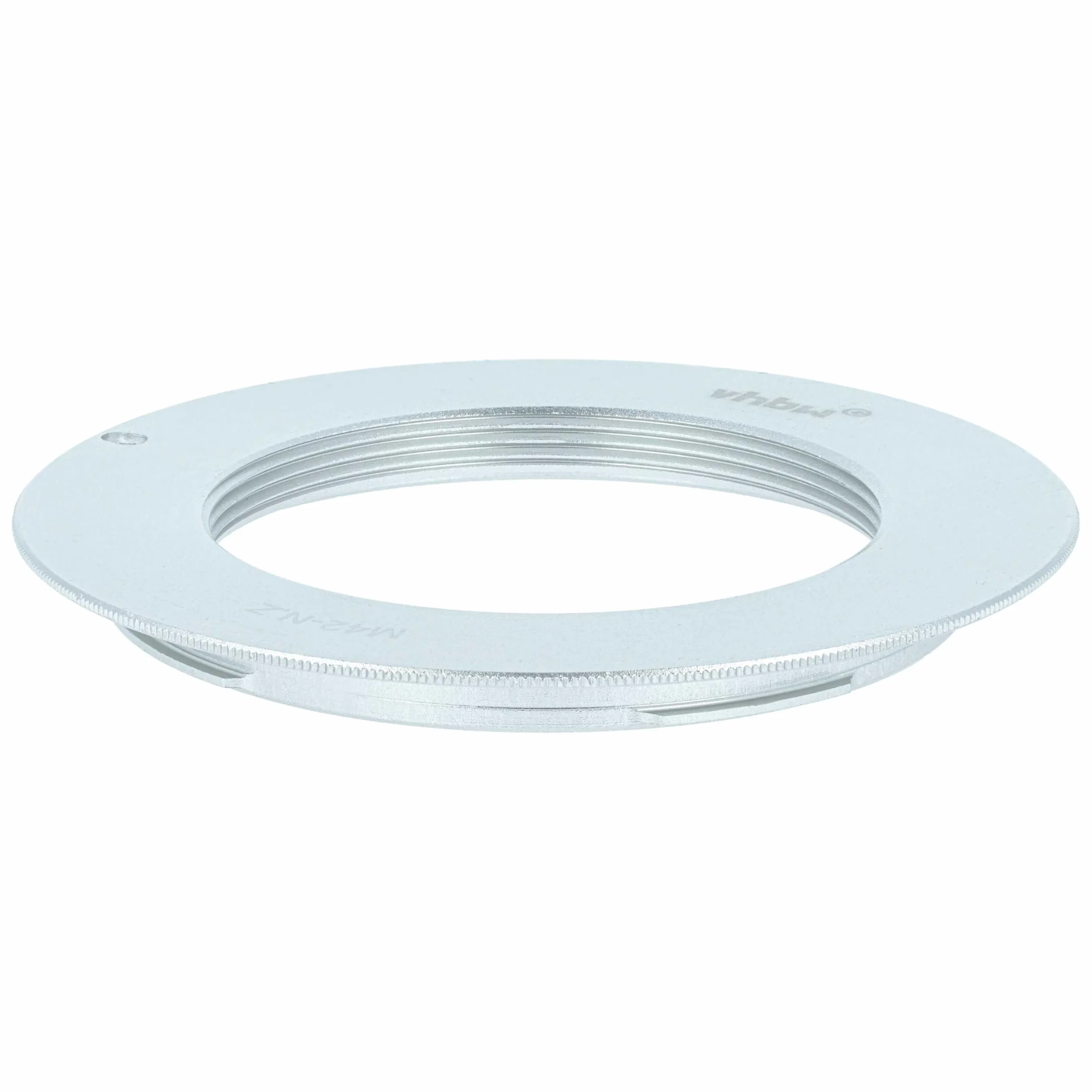 vhbw Bague d'adaptation Compatible avec Nikon Z30, Z50, Z50 II, Z6 II, Z5 II, Z6 III, Z7, Z7 II, Z6, Z5 - Monture Z vers objectifs M42 argenté