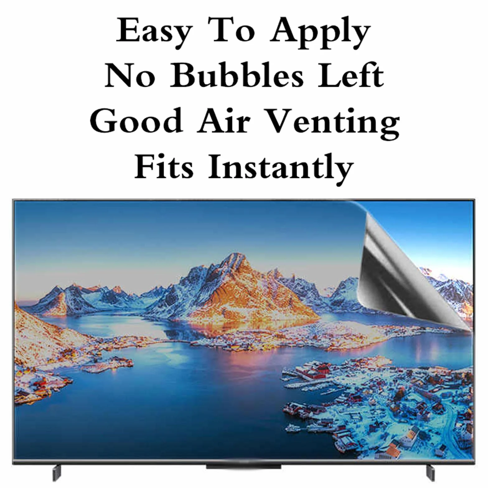 Protecteur d'écran TV Anti Reflet Lumière Bleue HDTV Film Protection pour Téléviseur