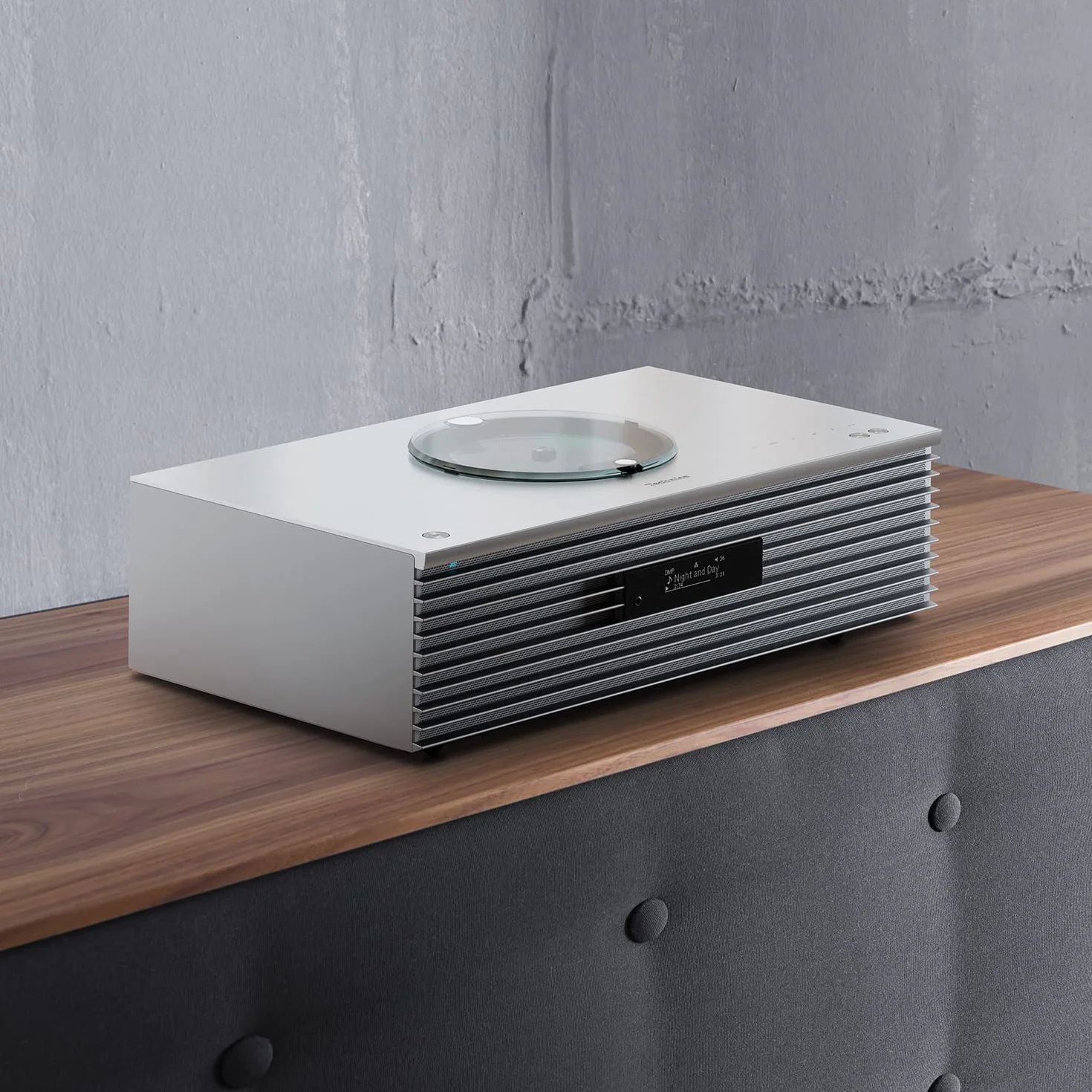 Technics SC-C65EG-S Système Musical Tout-en-Un avec Lecteur CD, Radio Dab+, USB, Bluetooth et Chromecast Intégrés, AirPlay 2, Canaux 2.1, Wi-FI, Argent