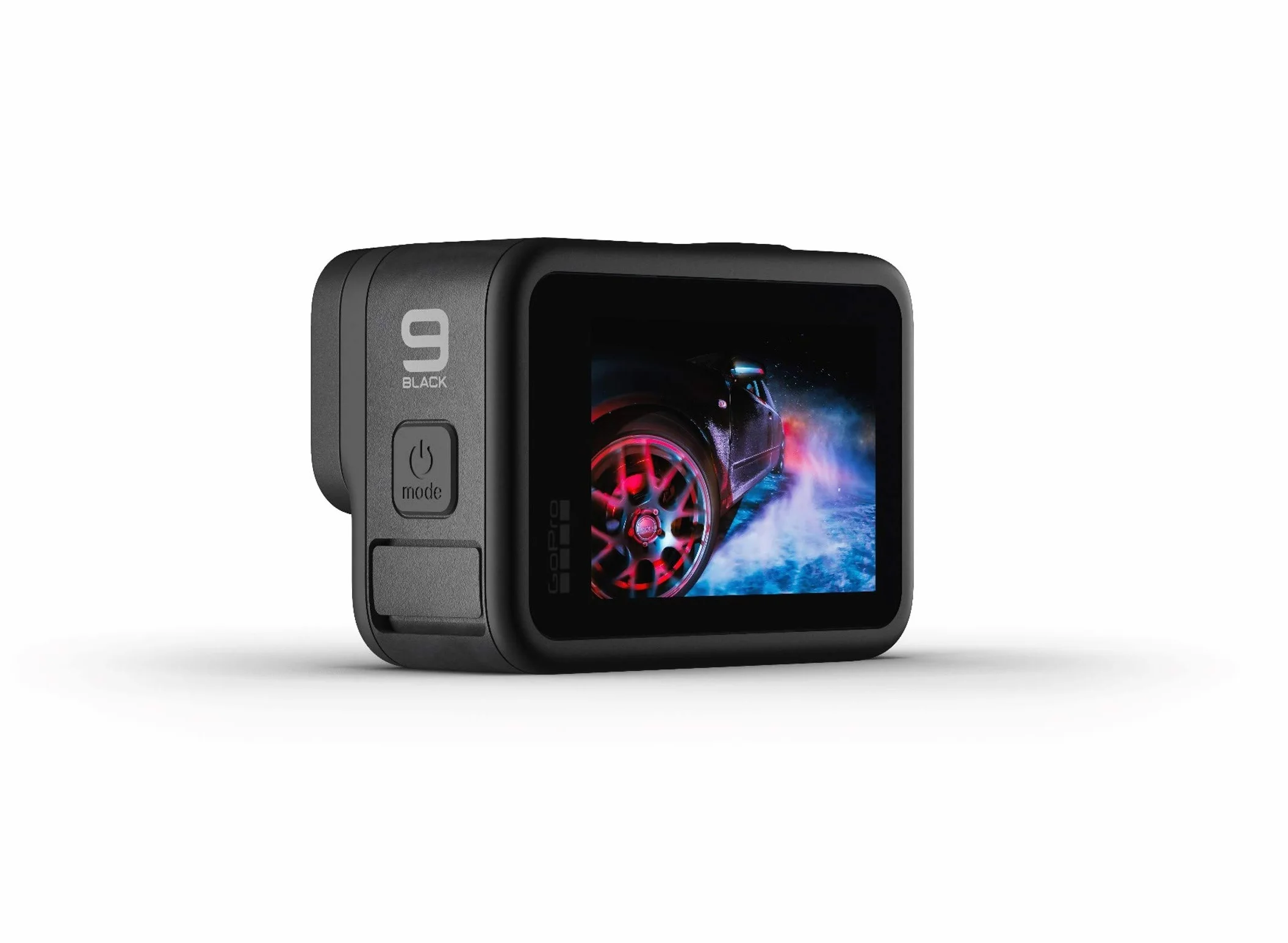 GoPro HERO9 Black Caméra d'action étanche avec écran LCD avant et écran tactile arrière, vidéo 5K Ultra HD, photos 20 MP, streaming en direct 1080p, webcam, stabilisation (reconditionnée)