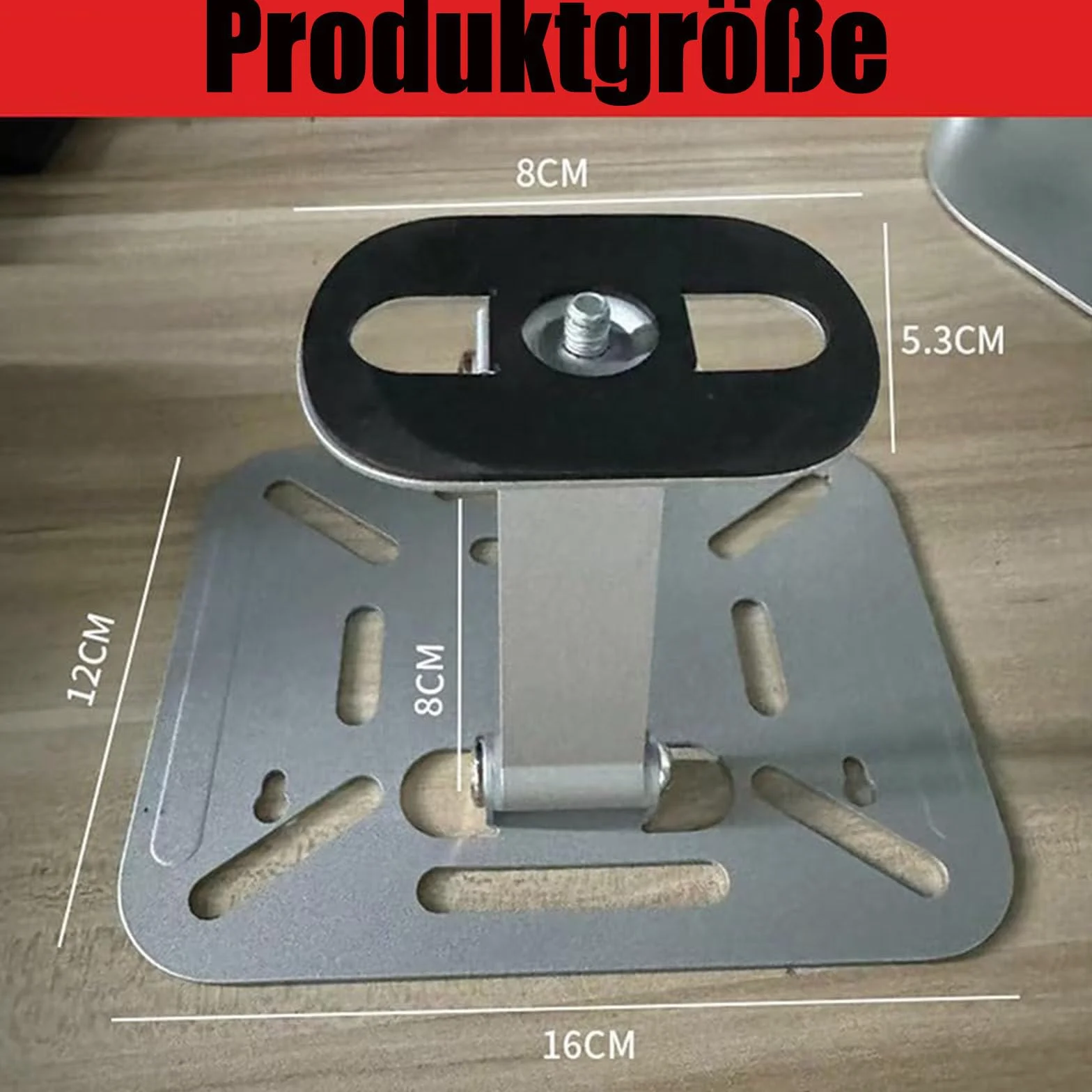 Support de projecteur réglable rotatif 360° universel home cinéma noir