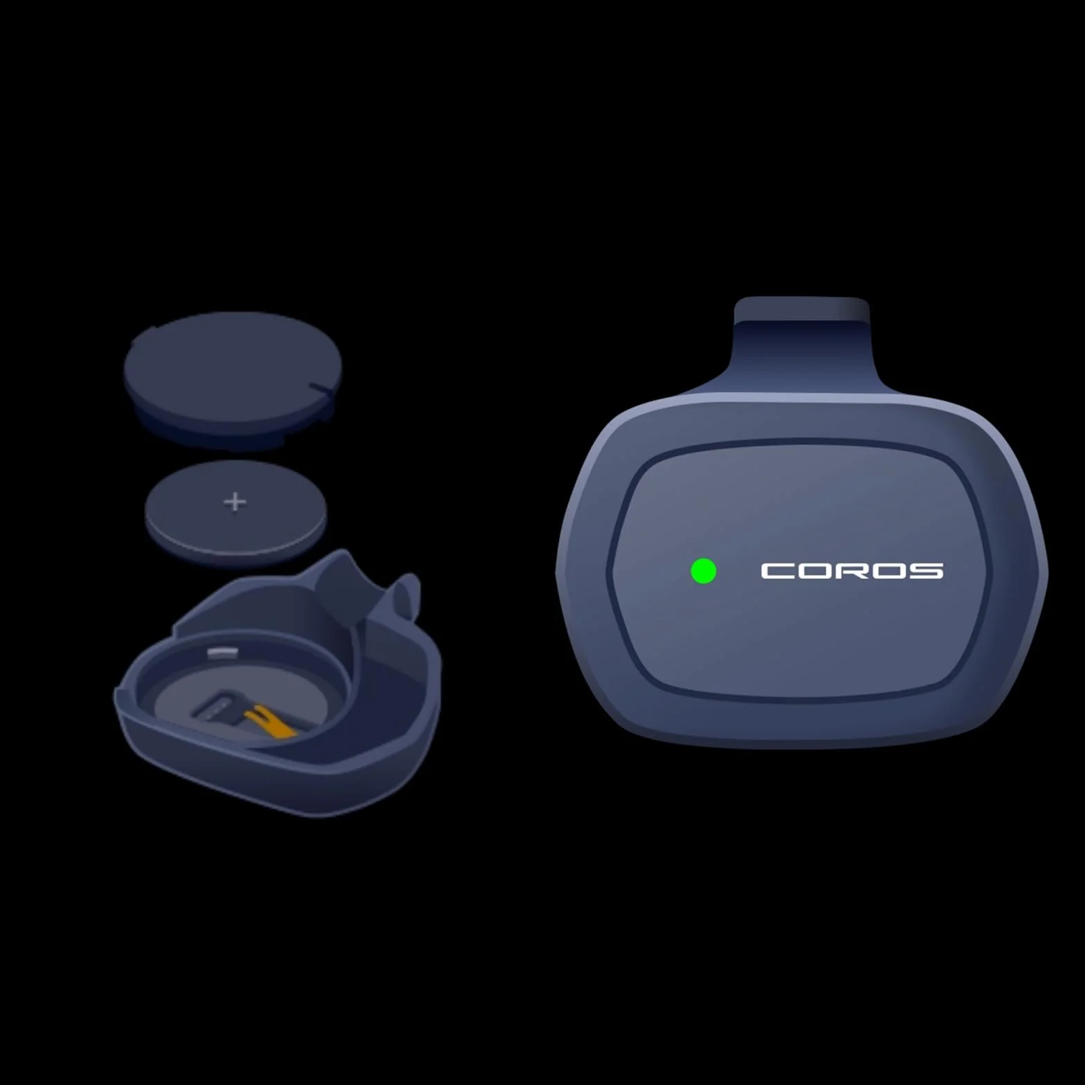 COROS Capteur de Vitesse de Vélo Bluetooth, Suivi Temps Réel Vitesse et Distance