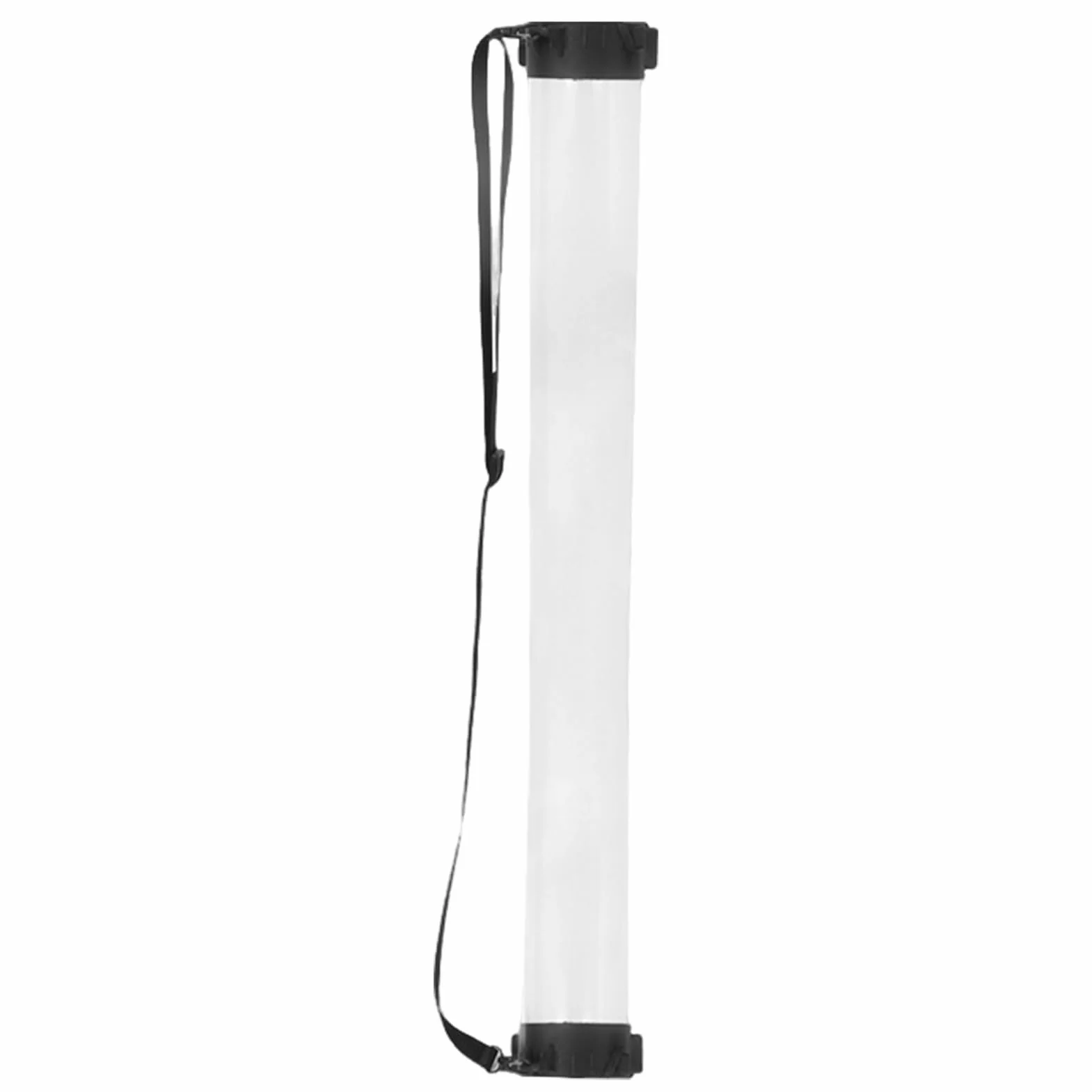 Retriever Tube de ramassage de grande capacité pour 12 balles, chariot transparent pour tennis, pickleball et golf