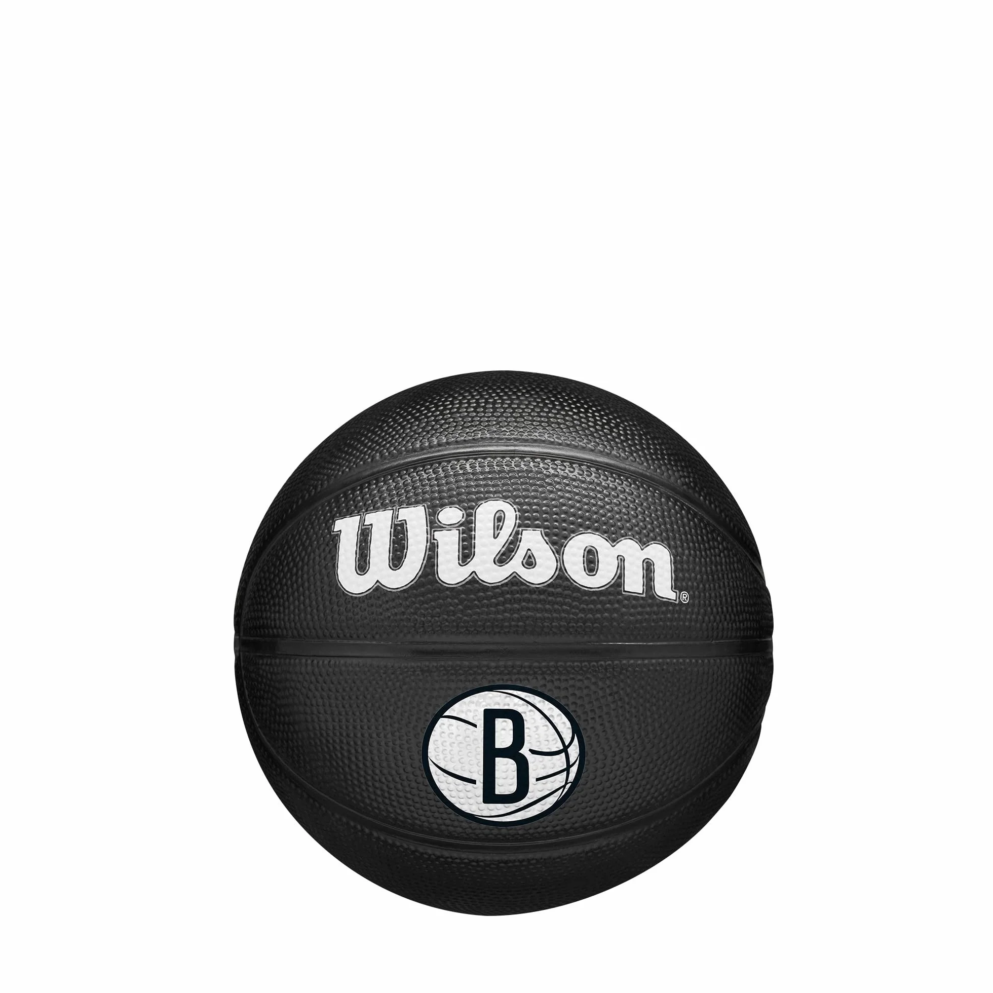 WILSON NBA Team Tribute Mini Ballon de Basket Taille 3 Noir Brooklyn Nets