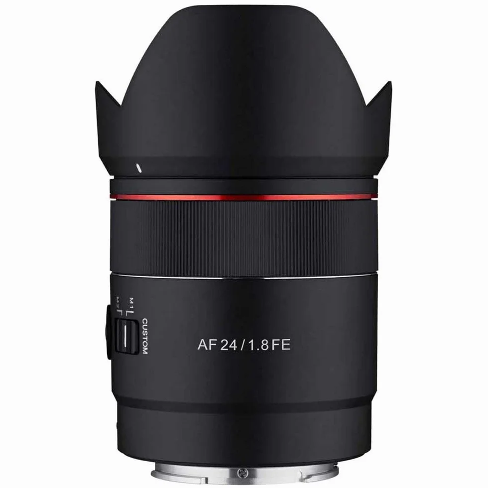 Samyang AF 24 mm F1.8 Sony FE Objectif grand angle autofocus plein format APS-C pour Sony E-Mount
