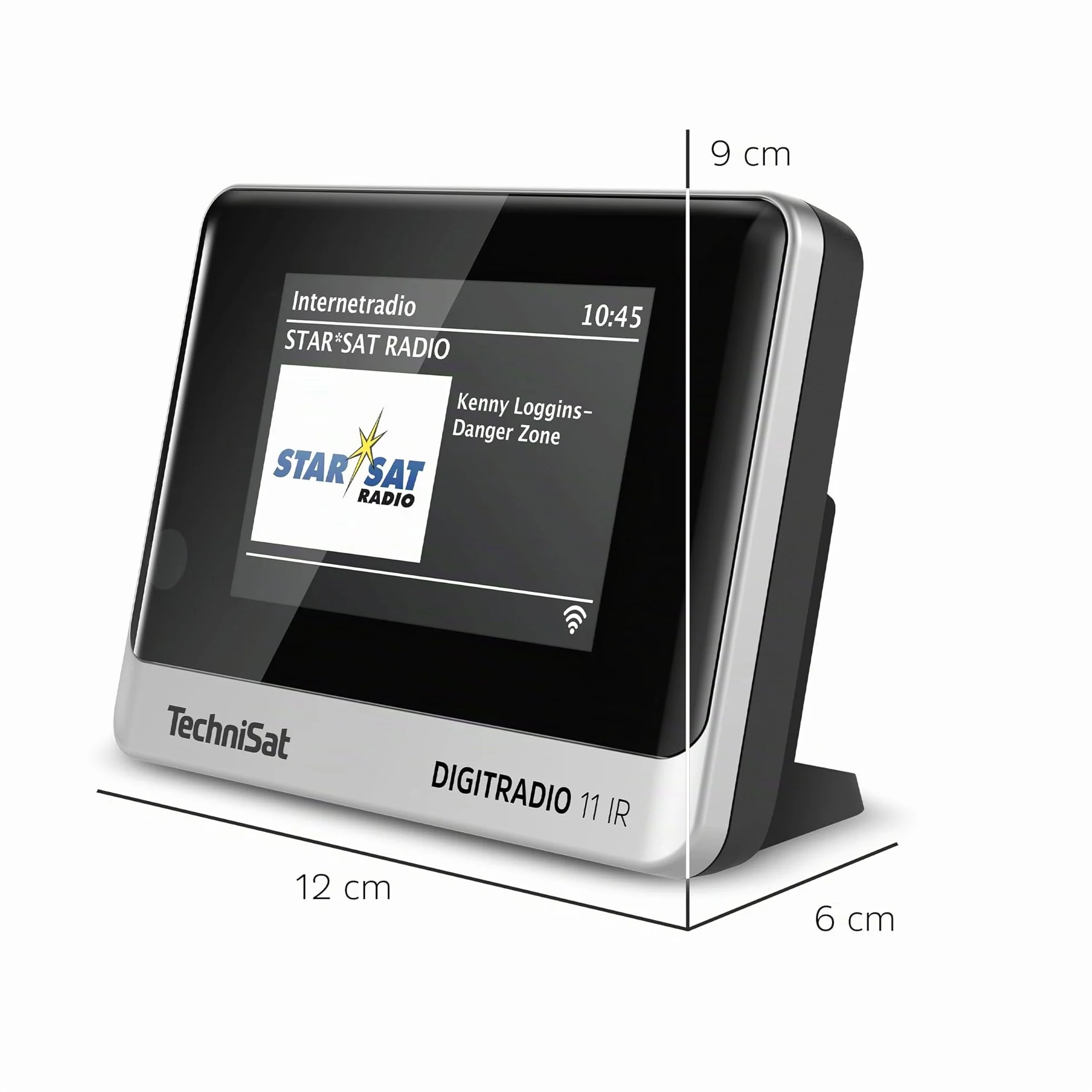 TechniSat DIGITRADIO 11 IR Adaptateur Dab+ et Radio Internet (Wi-FI, écran Couleur, Bluetooth, télécommande, réveil, sans Haut-Parleur, idéal pour la Mise à Niveau des systèmes Hi-FI existants)