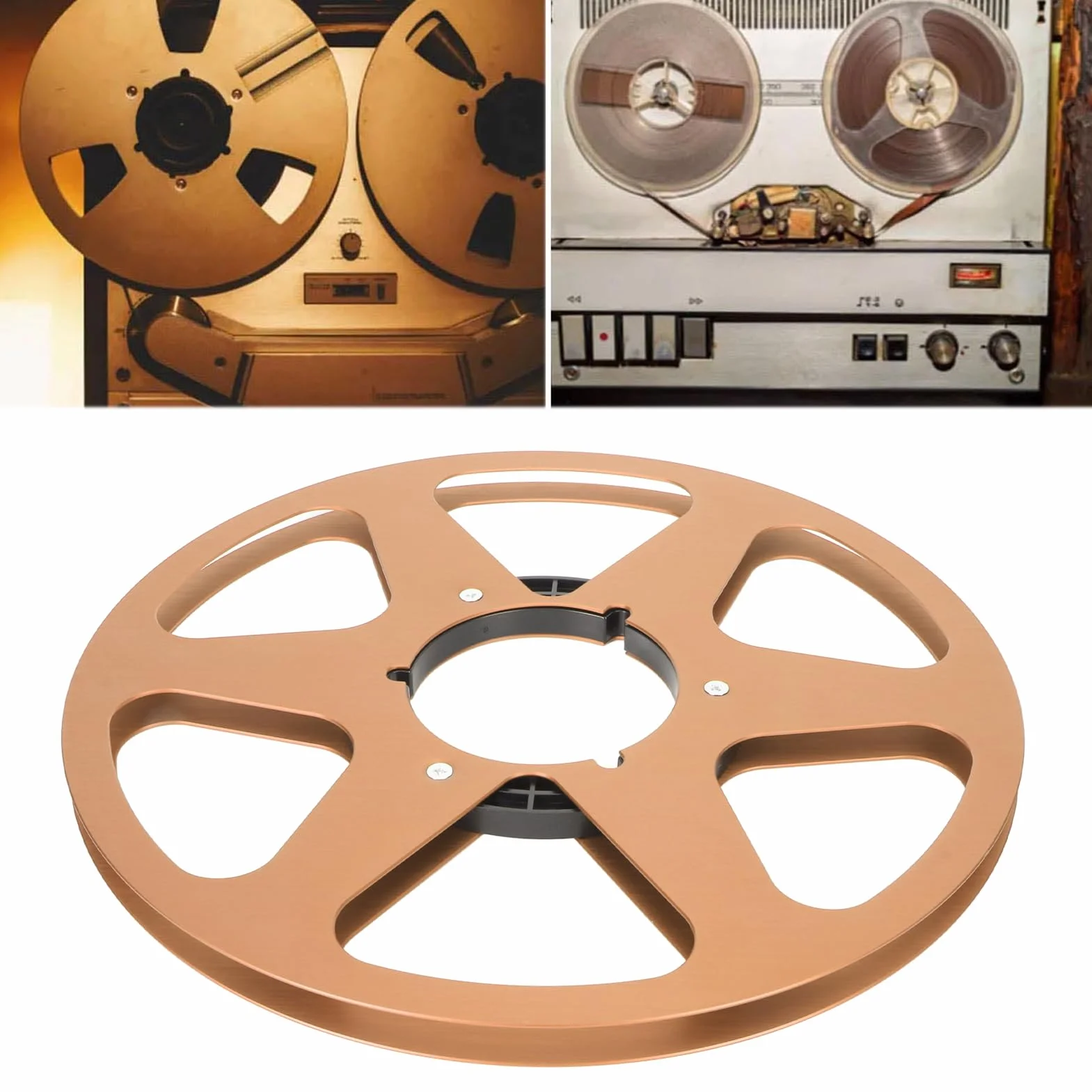 Nab Take Up Reel to Reel Tape, 10.5 Pouces Aluminium Open Reel Audio Accessoire pour Studer