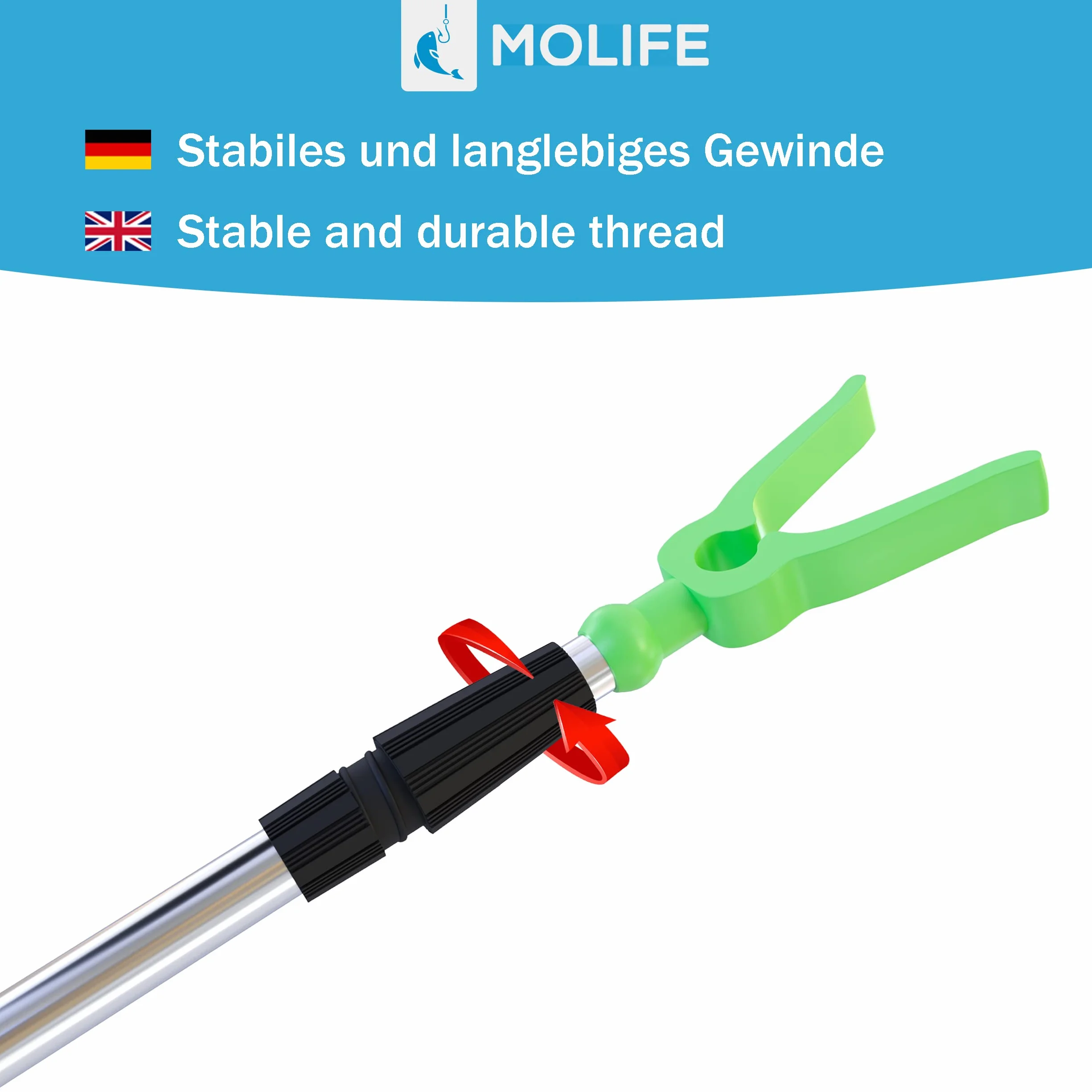 MoLife Porte Canne Support de Canne à Pêche (8)