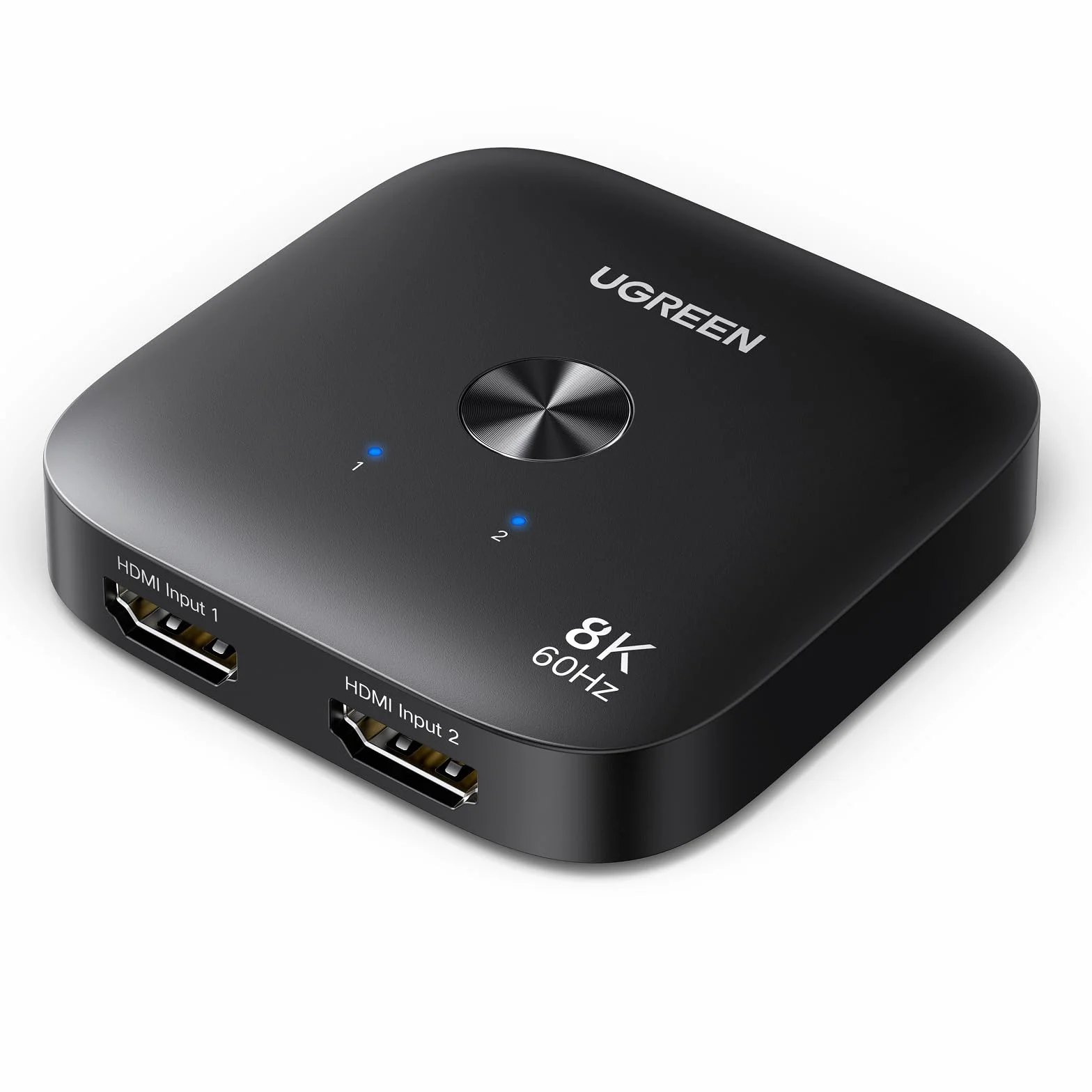 UGREEN Przełącznik HDMI 8K 60Hz 4K 240Hz 2 Wejścia 1 Wyjście HDR VRR Dolby Atmos