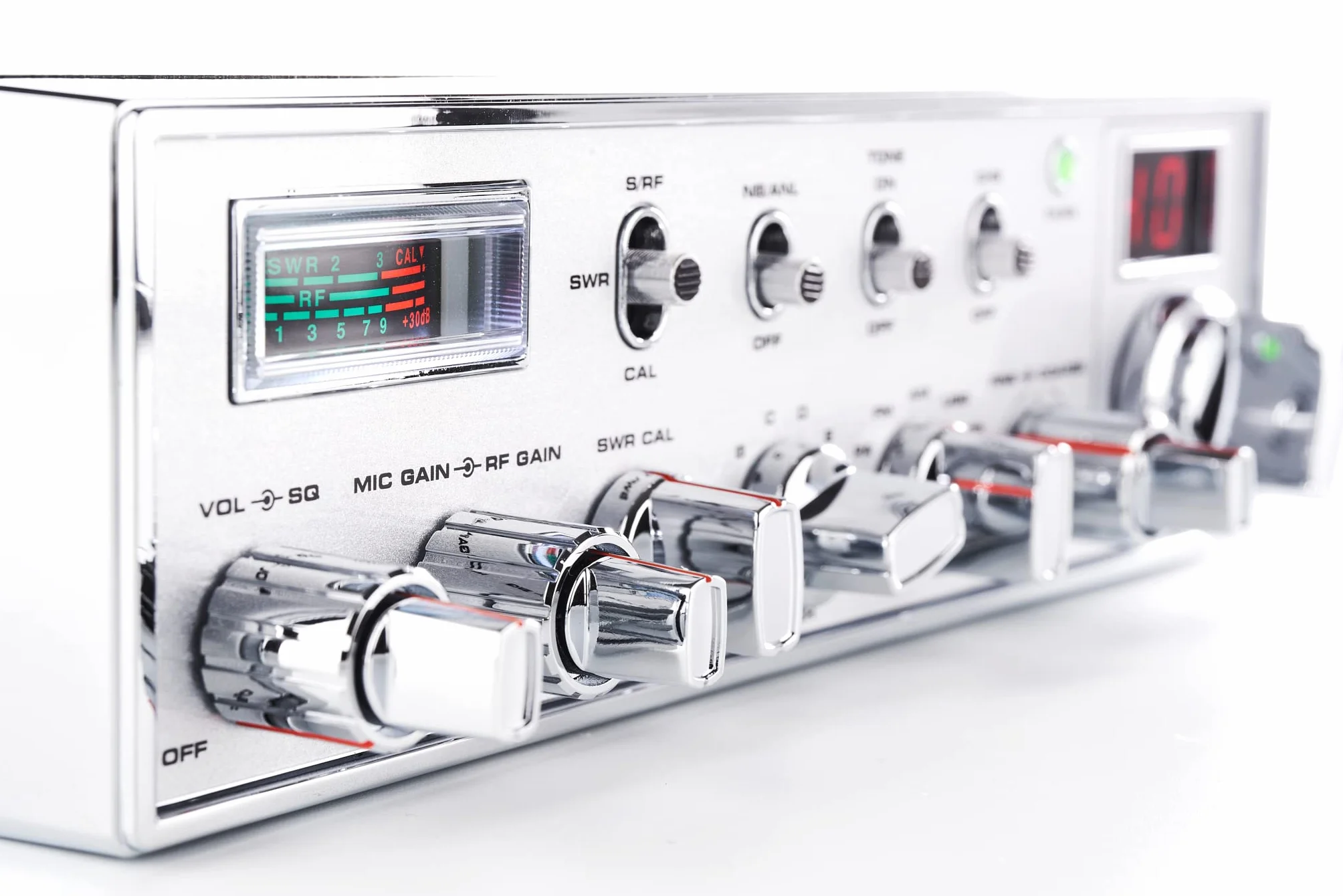 Super Star 3900 Émetteur-Récepteur Mobile CB 27 MHz AM/FM/USB/LSB, 12W SSB, Noir et Argent