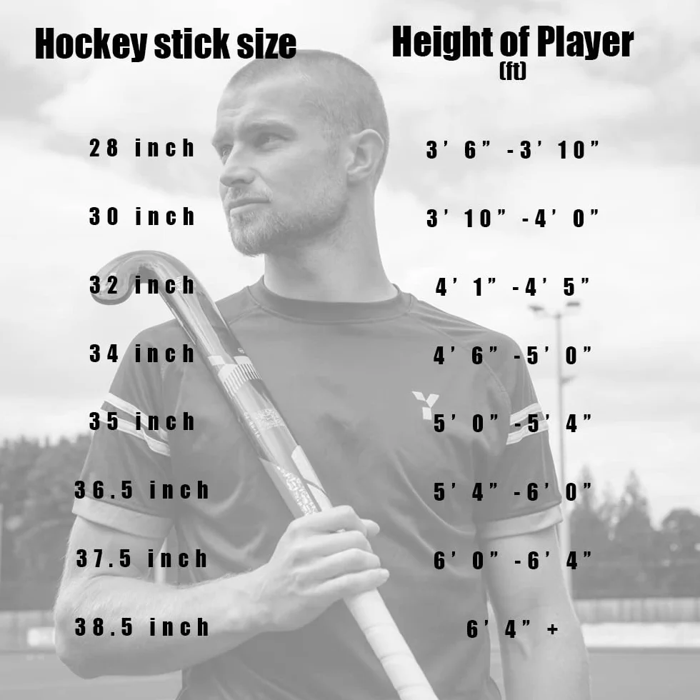Crosse de hockey junior bois 76,2 ou 81,3 cm pour débutant garçons filles enfants 2022/23