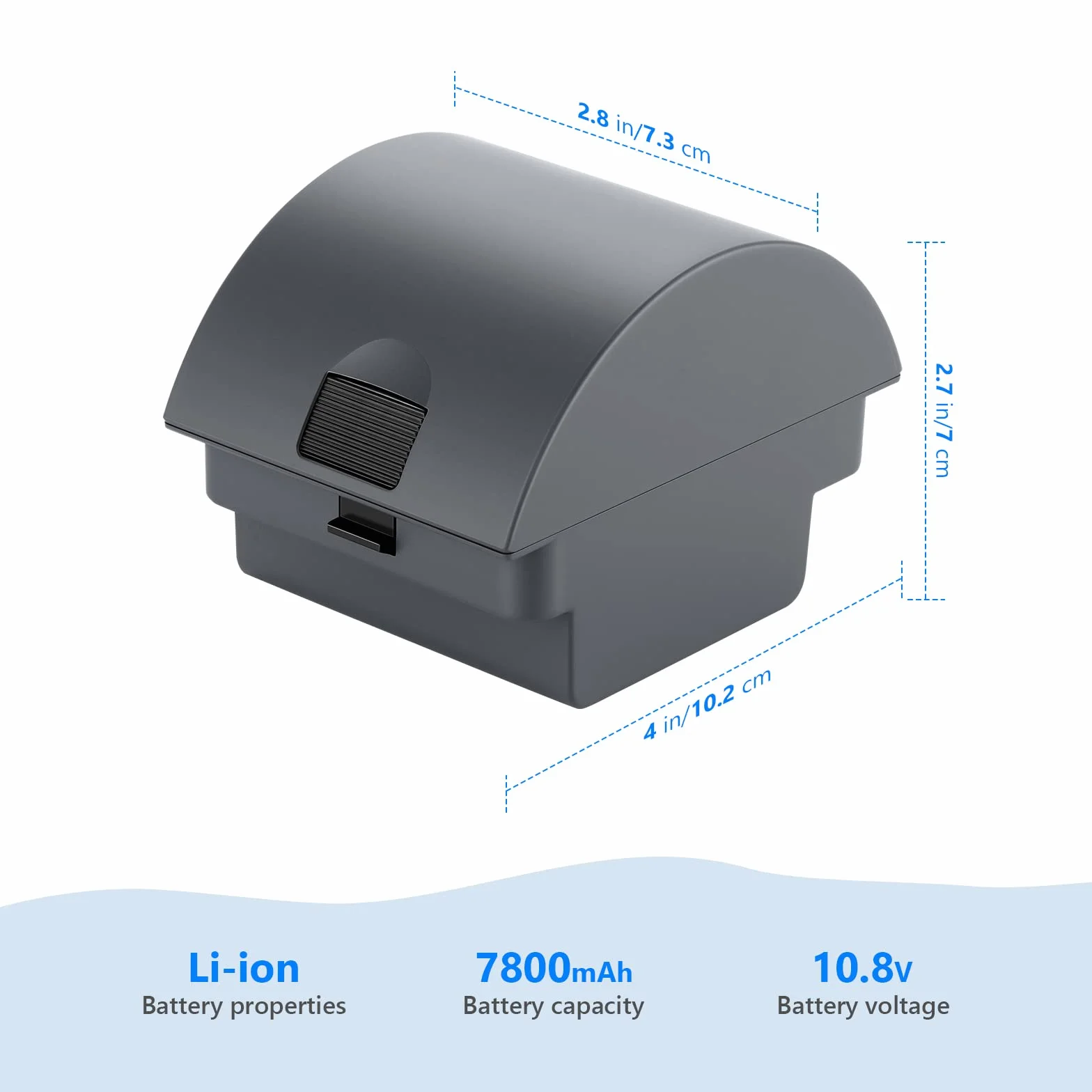 Neewer Batterie Li-ION Rechargeable Haute Capacité Batterie de Rechange de Flash pour Vision 4, ML300 Flash Stroboscopique Studio Extérieur