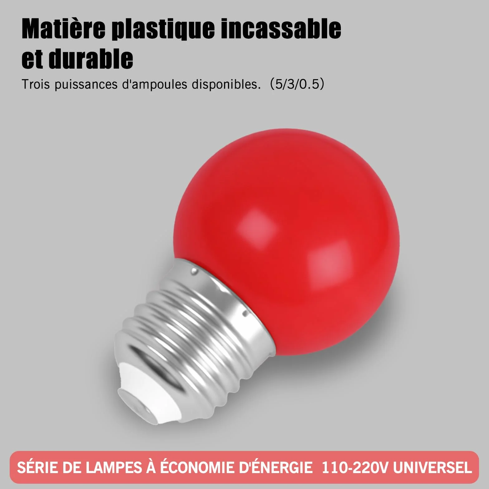 eTone Dunkelkammer SafeLight, Rote LED-Schreibtischlampe mit Clip, 360 Grad einstellbar, geeignet für Die Verarbeitung Von S/W-Film und S/W-Druckpapier (0.5W)