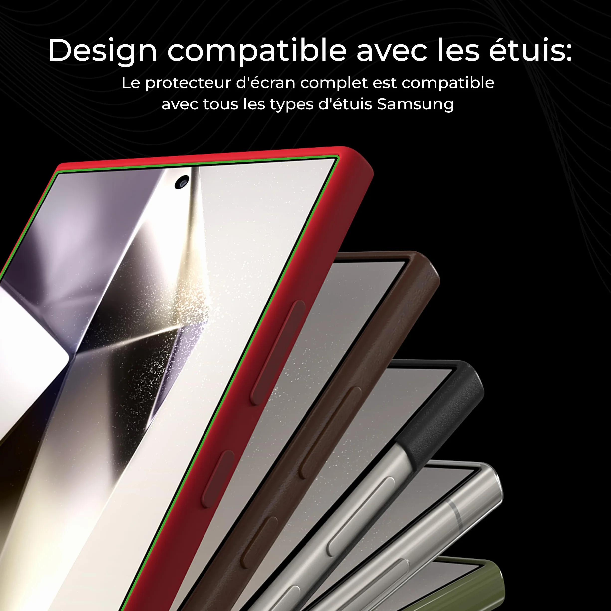 Deppa | Lot de 2 | pour Samsung S25 Ultra (6.9') Verre Trempé avec Kit de pose facile | Anti-Poussière & Anti-Bulles | Résistant aux Chocs | Couverture Complète |