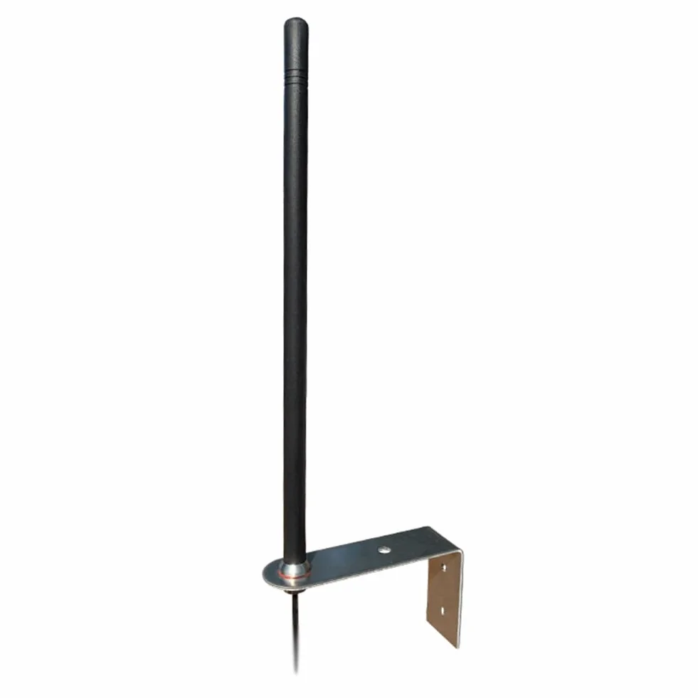 Antenne Universelle 433Mhz Antenne Noire pour Porte Garage Amplificateur de Signal Radio Répéteur Extérieur Étanche 433.92Mhz Gate Control Antenne