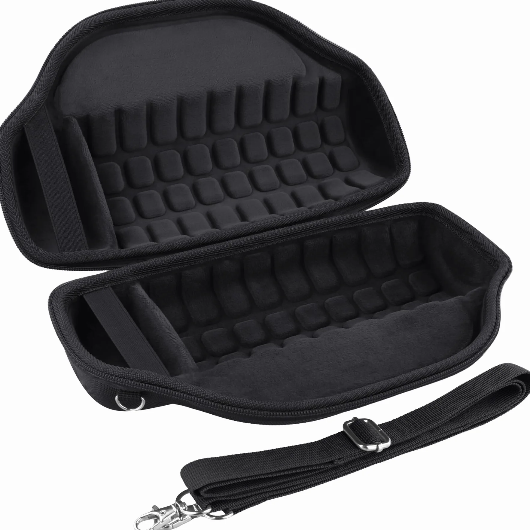 co2CREA Dur Étui de Voyage Rigide Housse Cas Coque pour JBL Charge 6 Haut-Parleur Bluetooth Portable, étui Seulement
