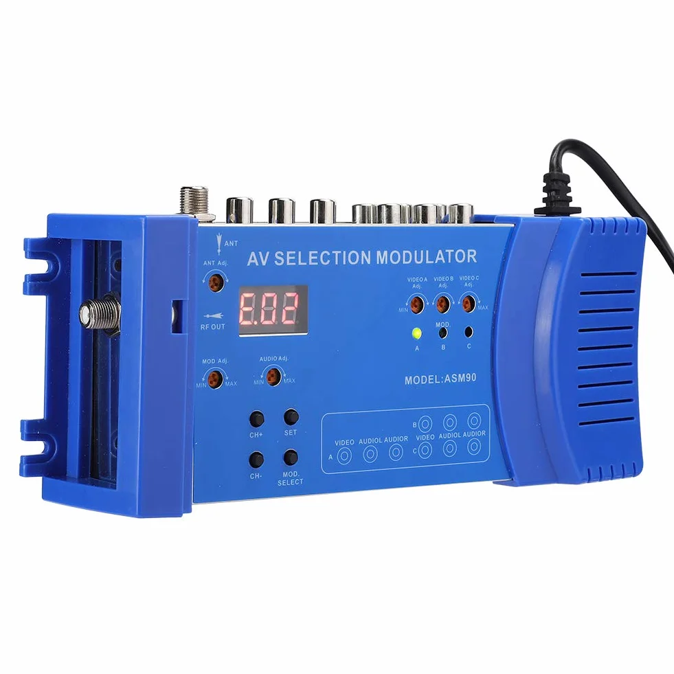 Modulateur HDMI numérique RF, modulateur VHF/UHF Double Bande Portable, convertisseur Portable Standard PAL/NTSC, modulateur AV Multiple en Option pour TV, PC, DVD