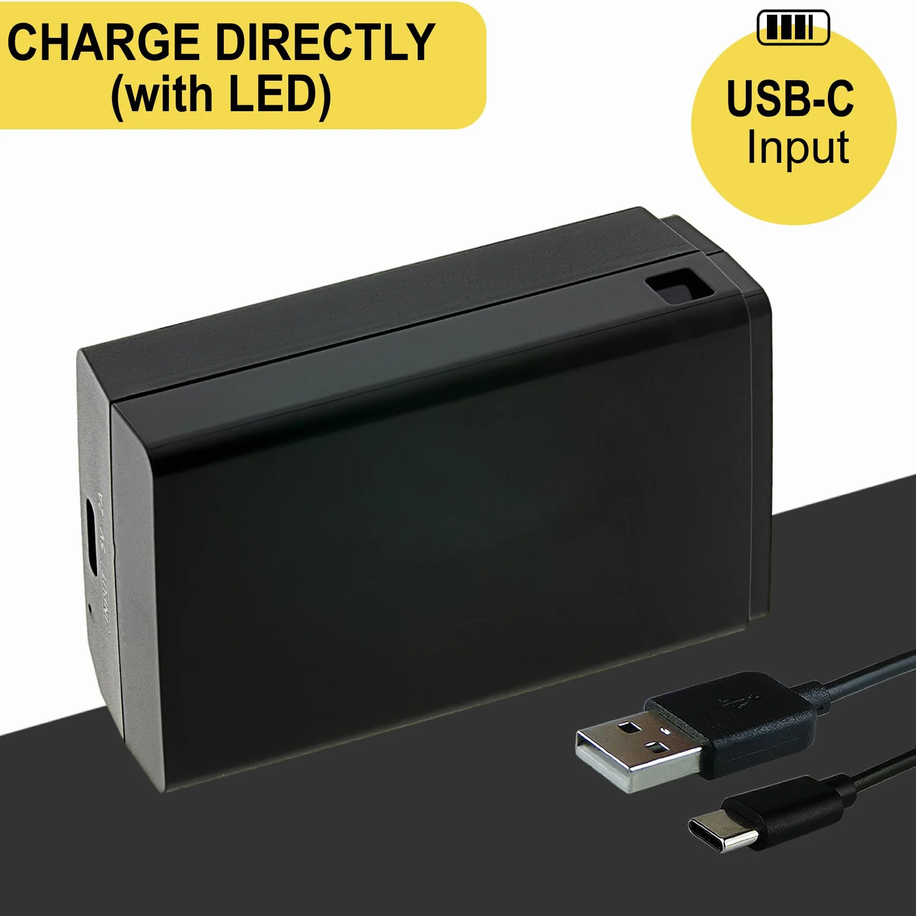 PATONA Batterie VB30 Compatible avec Godox WB100 V1 Pro V850III Flash V860III AD100Pro | USB-C 7.2V 3000mAh Li-ION | Protection Contre la Surcharge et Les Courts-Circuits